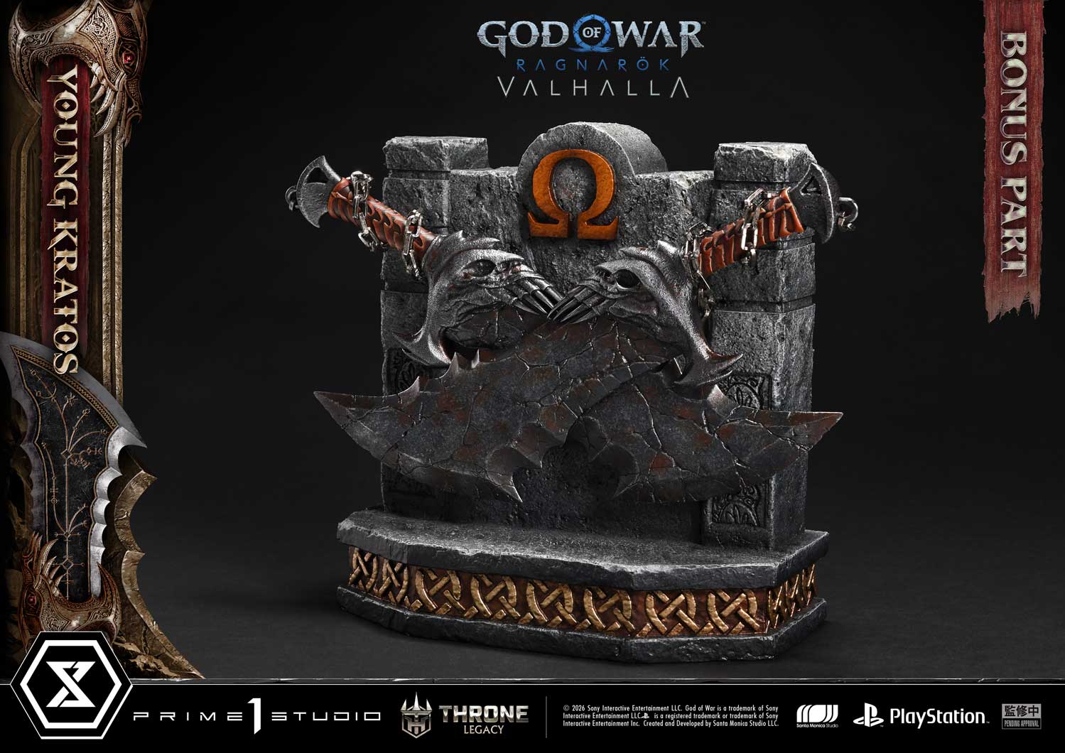 Throne Legacy God of War: Ragnarok Young Kratos