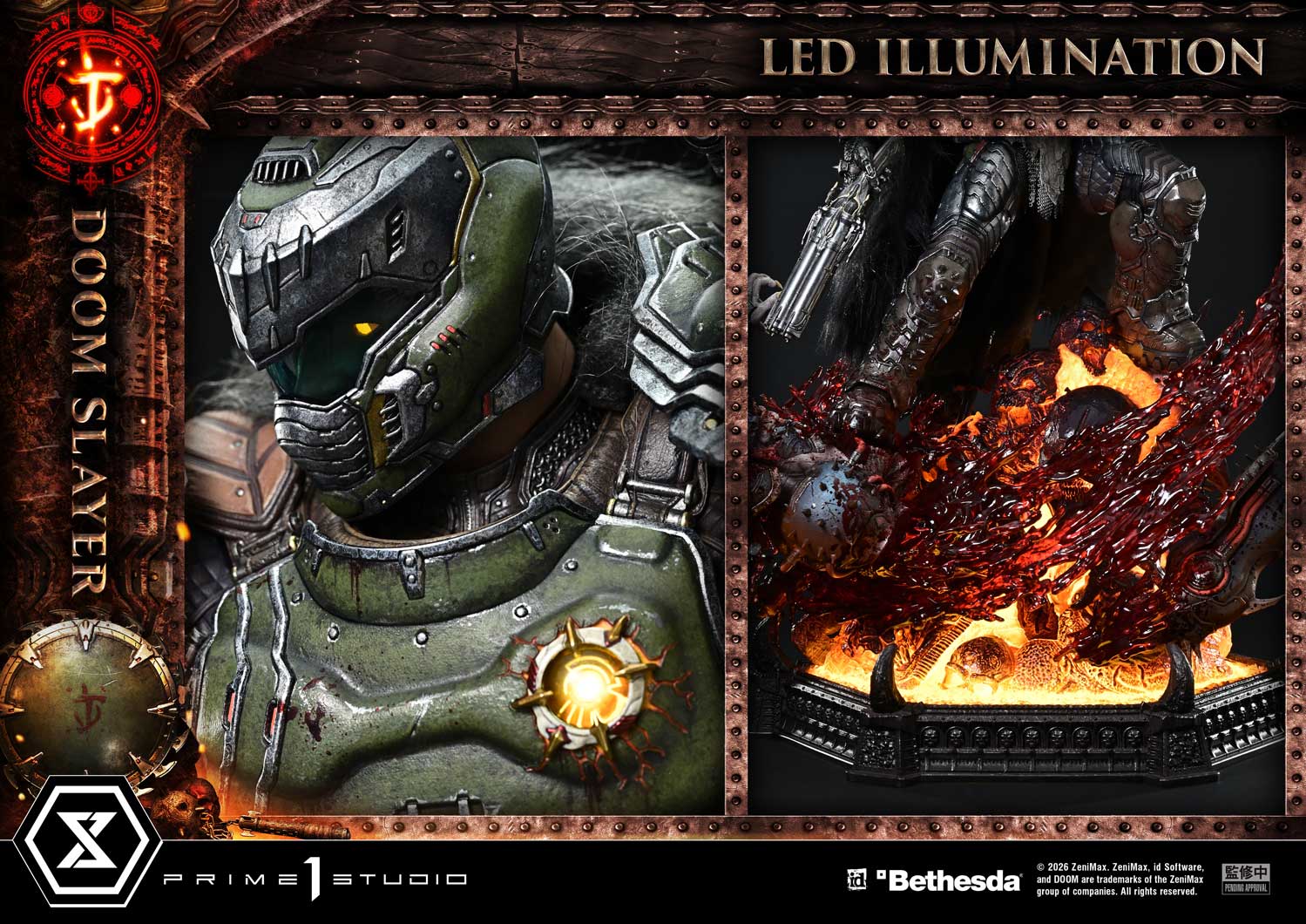 Ultimate Premium Masterline DOOM: The Dark Ages DOOM Slayer