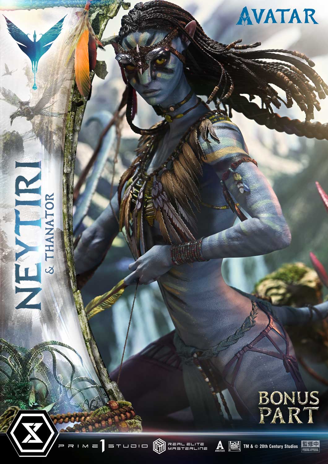 Real Elite Masterline Avatar (Film) Neytiri & Thanator Avatar Legacy Collection DX Bonus Version