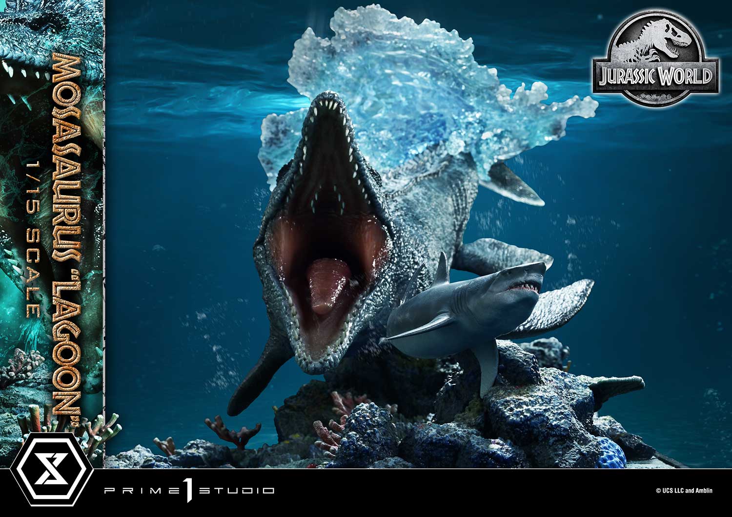 Legacy Museum Collection Jurassic World (Film) Mosasaurus "Lagoon" 1/15 Scale