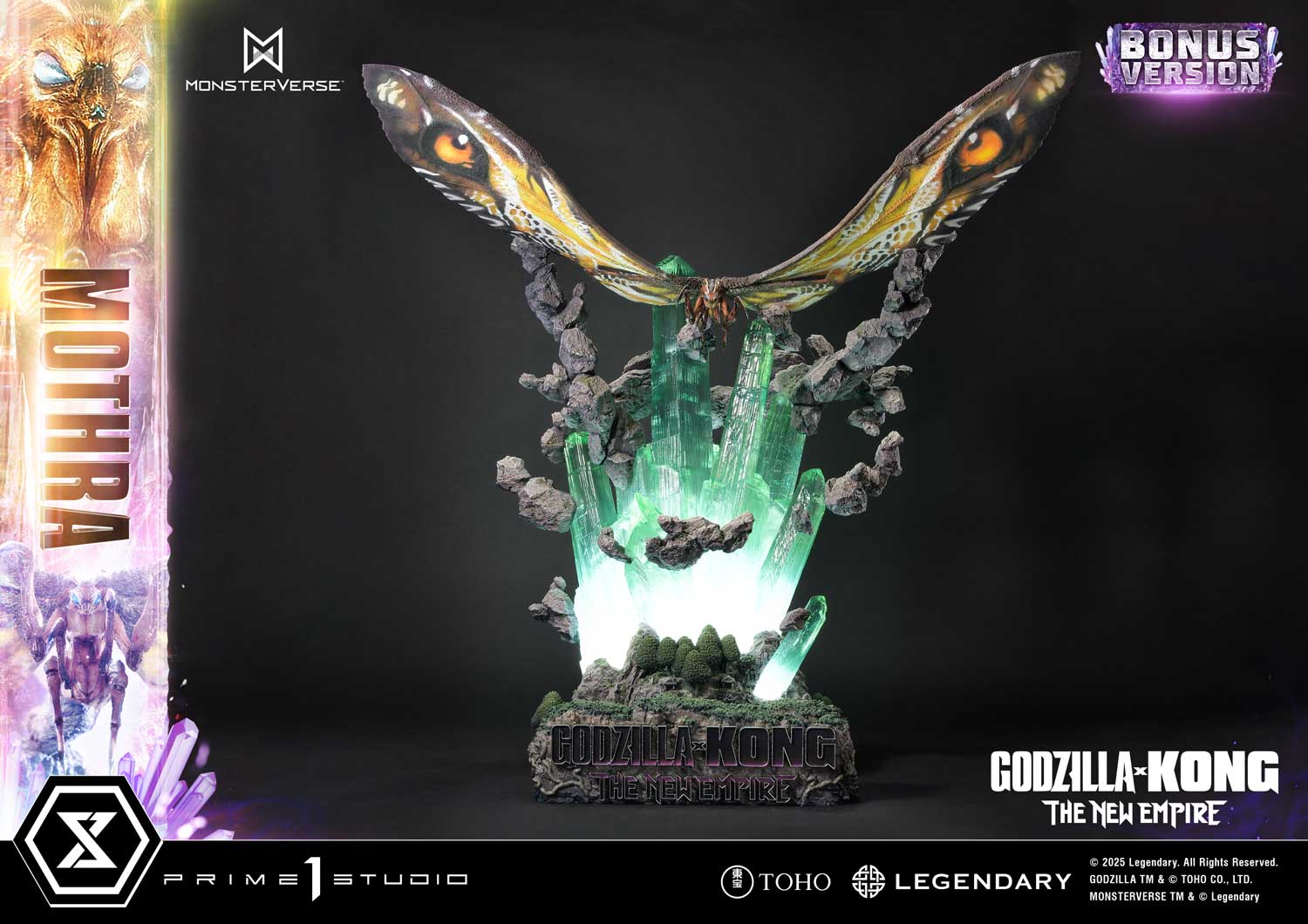 Ultimate Diorama Masterline Godzilla x Kong: The New Empire (Film) Mothra Bonus Version