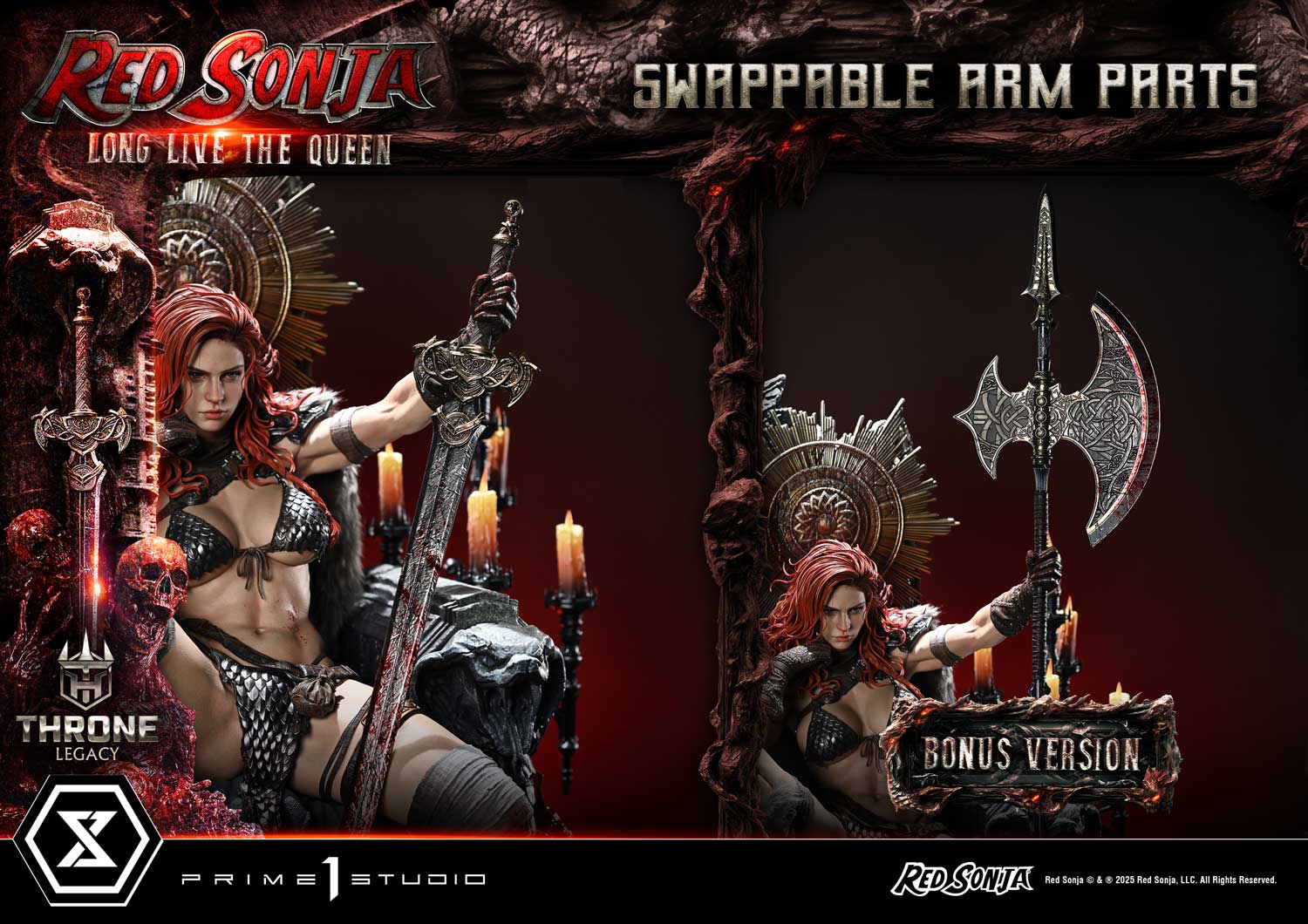 Throne Legacy Red Sonja Red Sonja : Long Live the Queen Bonus Version