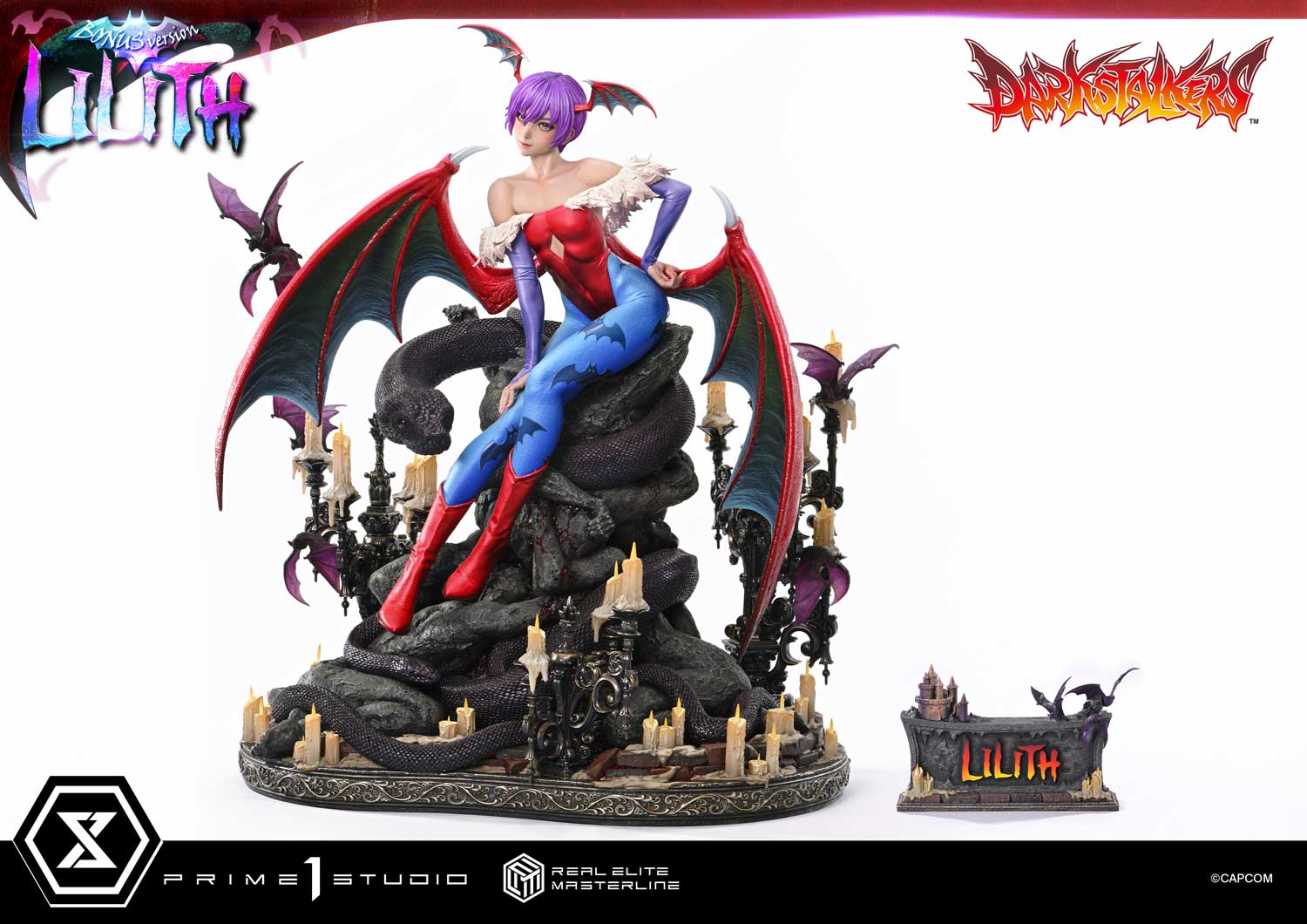 Real Elite Masterline Darkstalkers Lilith Bonus Version