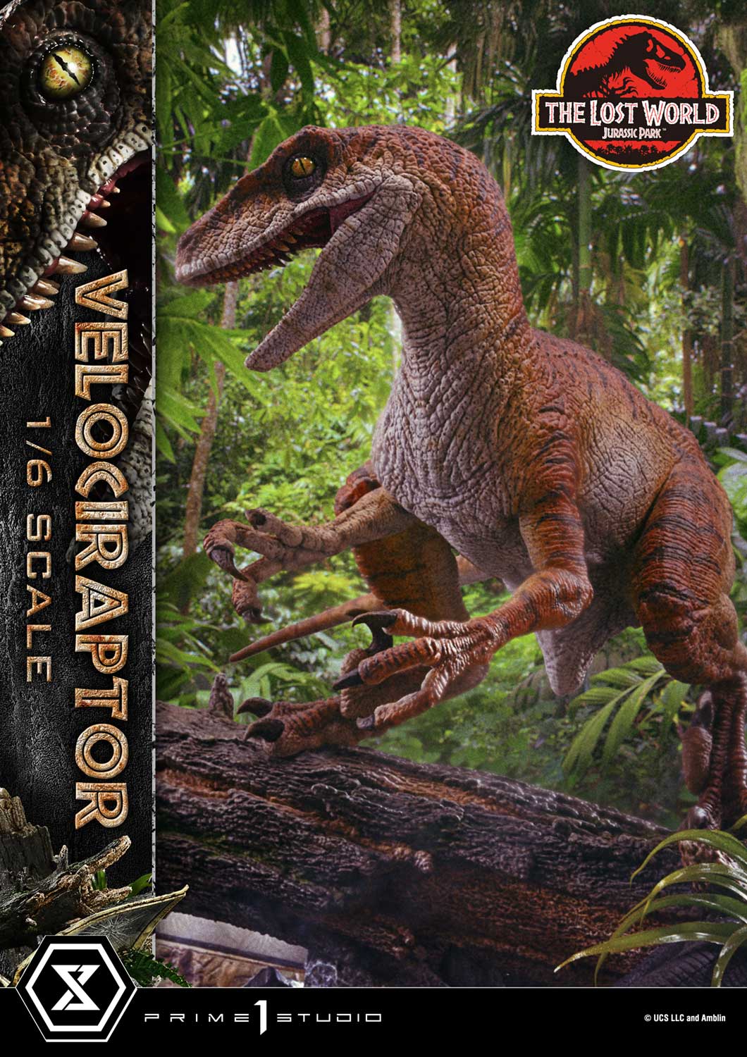 Legacy Museum Collection The Lost World: Jurassic Park (Film) Velociraptor 1/6 Scale