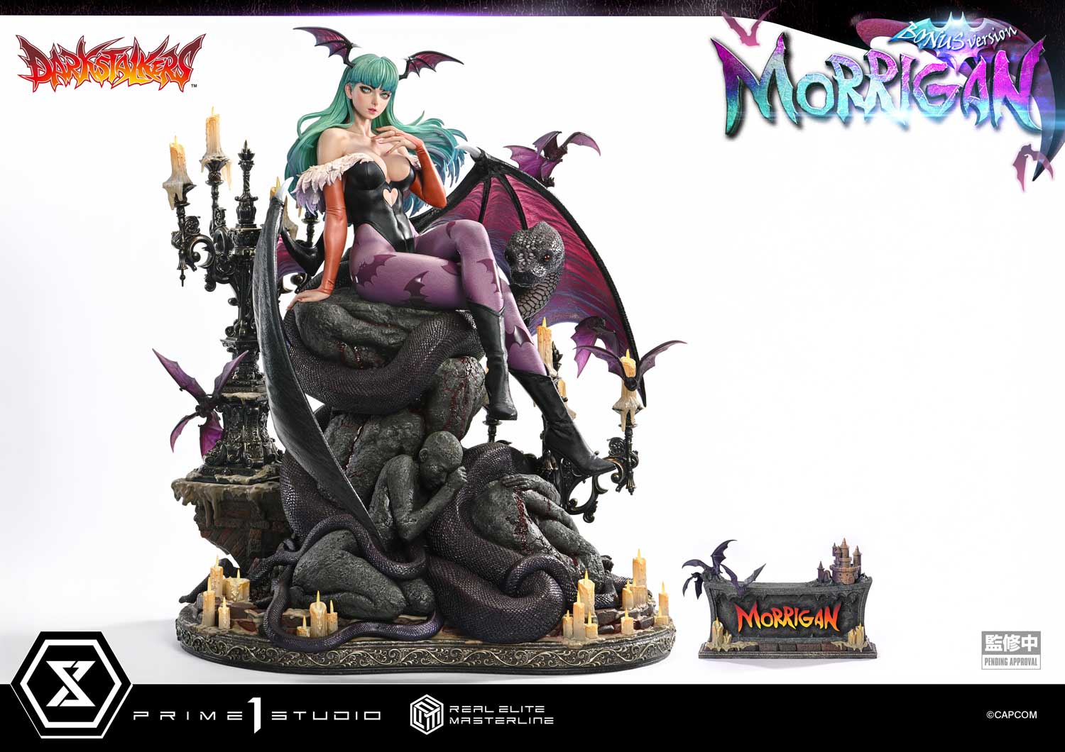 Real Elite Masterline Darkstalkers Morrigan Bonus Version