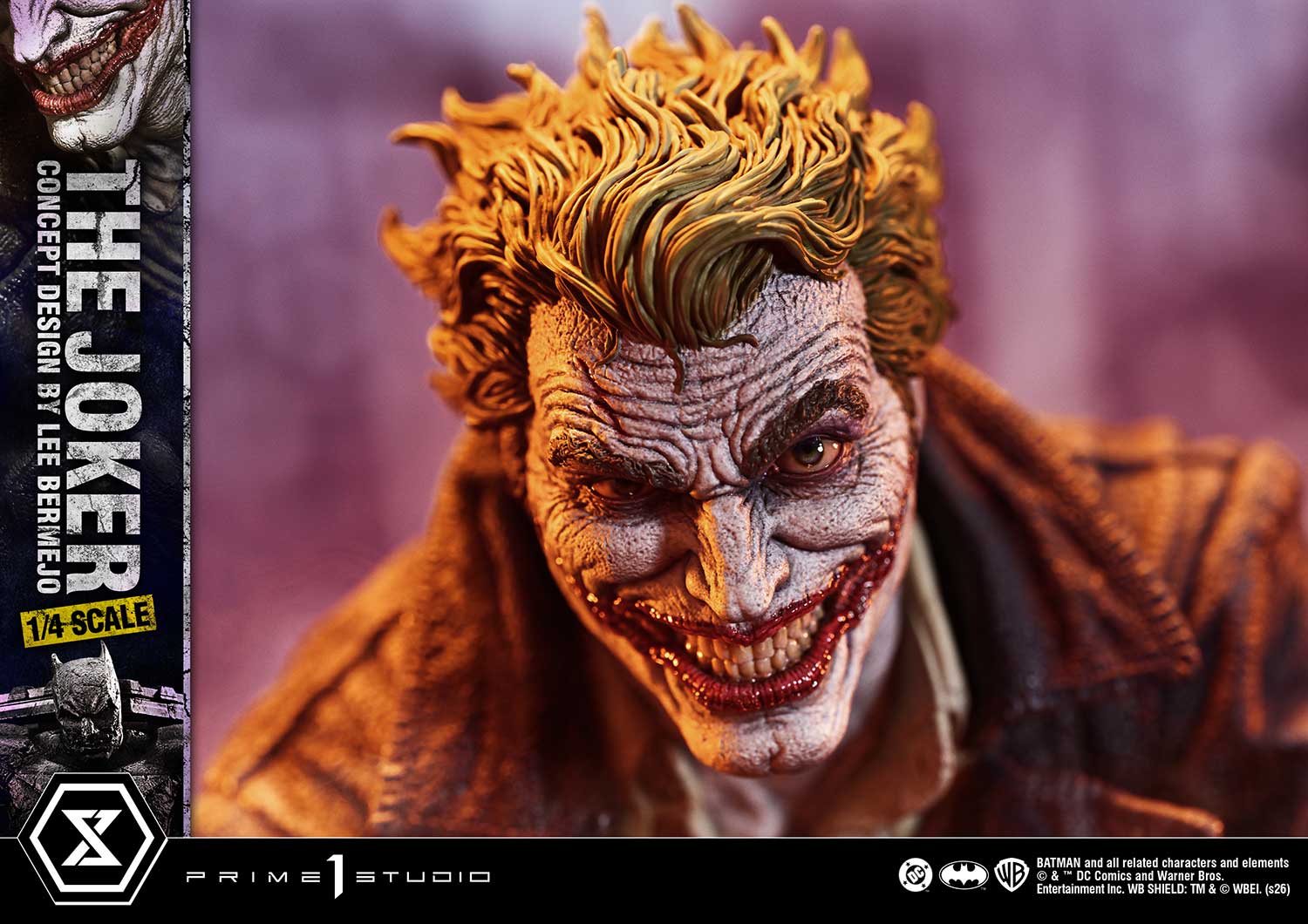 (PRE-ORDER) Ultimate Premium Masterline Batman (Comics) The Joker (Concept Design by Lee Bermejo)