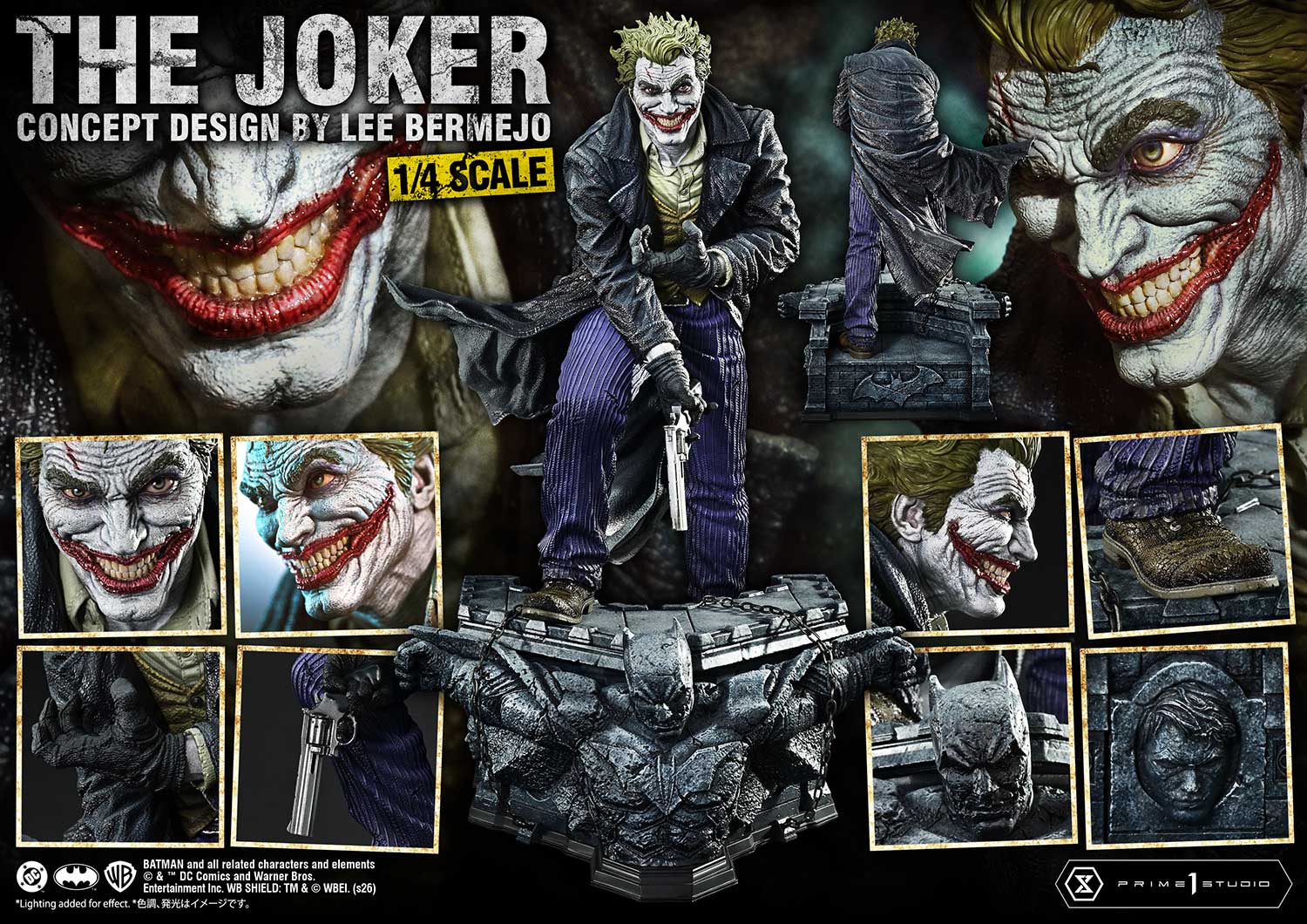 (PRE-ORDER) Ultimate Premium Masterline Batman (Comics) The Joker (Concept Design by Lee Bermejo)