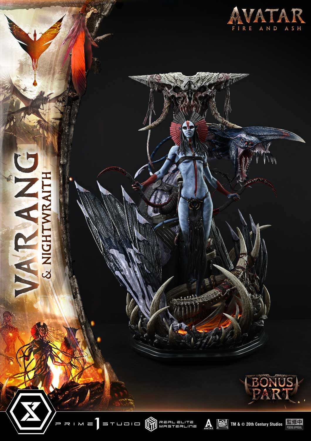 Real Elite Masterline Avatar: Fire and Ash (Film) Varang & Nightwraith Avatar Legacy Collection