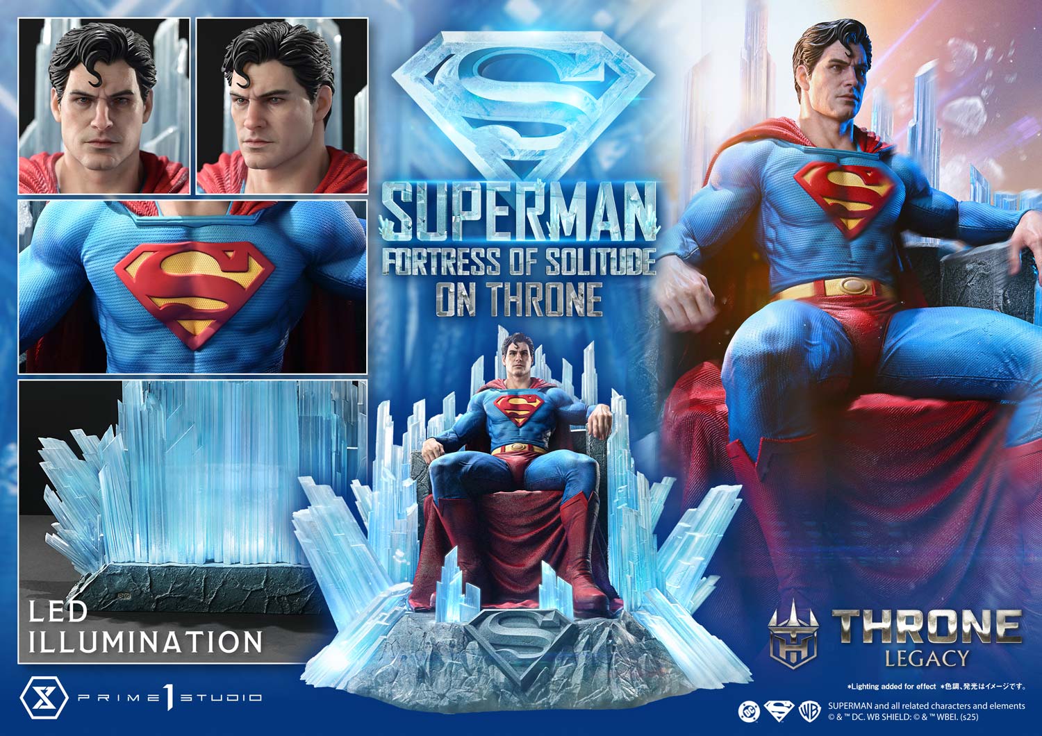 Throne Legacy Superman (Comics) Superman Fortress of Solitude on Throne (Design by Gabriele Dell'Otto)