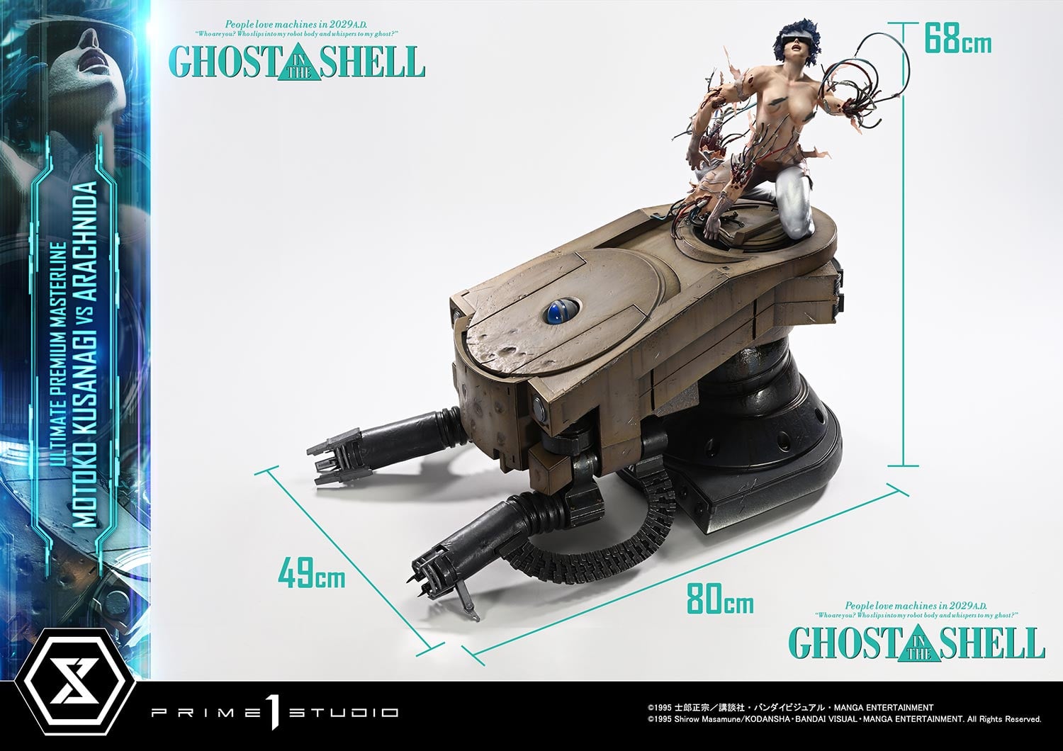 Ultimate Premium Masterline GHOST IN THE SHELL Motoko Kusanagi VS Arachnida