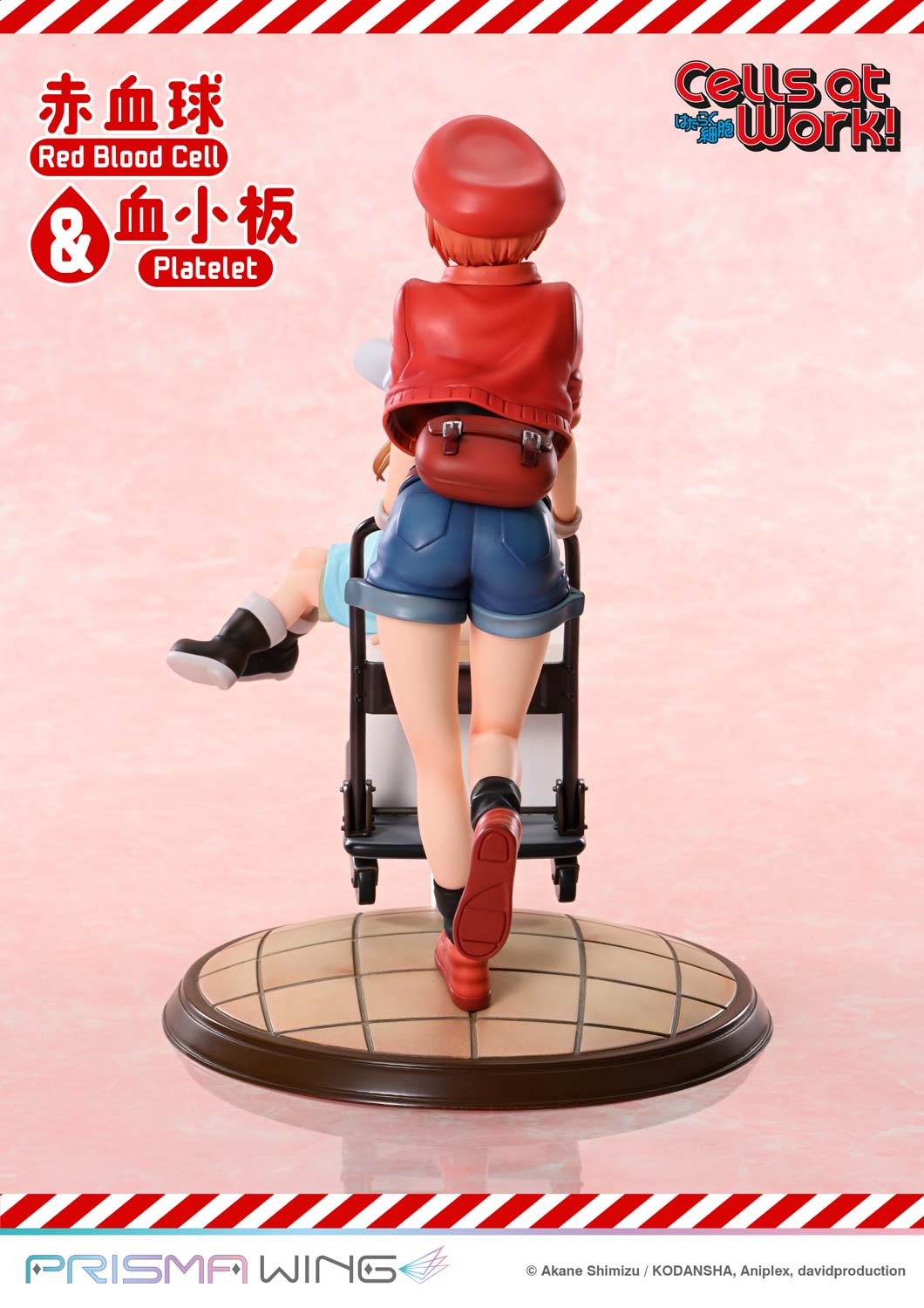 PRISMA WING Cells at Work Red Blood Cell & Platelet Non Scale Pre-Painted Figure