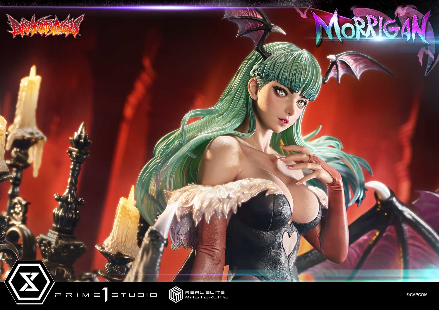 Real Elite Masterline Darkstalkers Morrigan Bonus Version