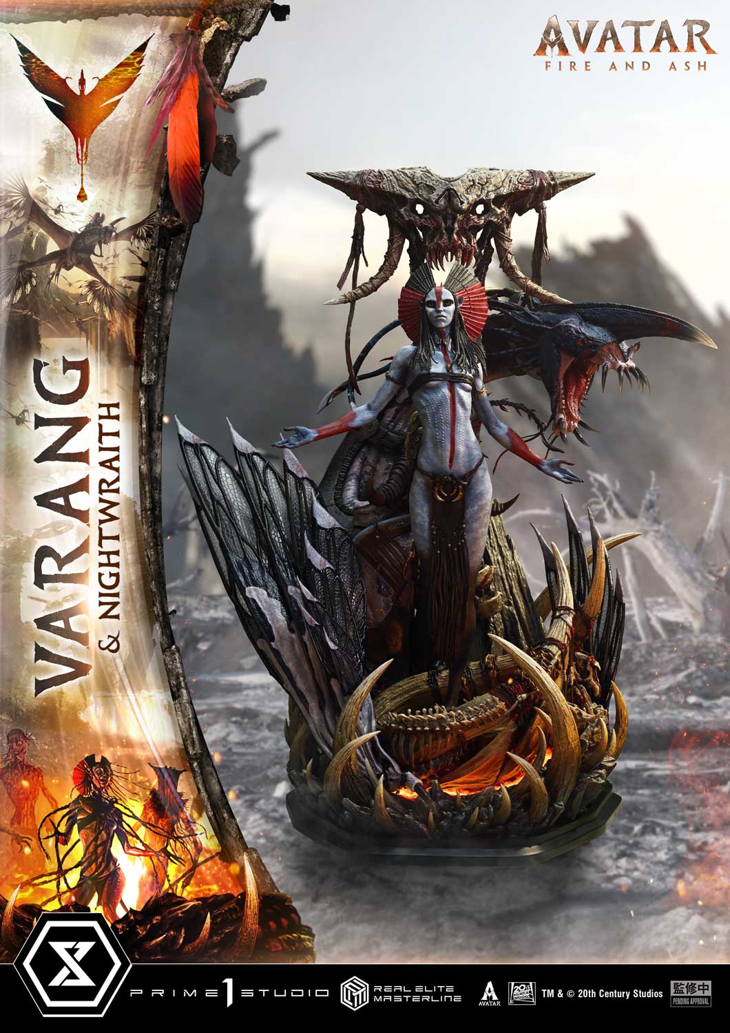 Real Elite Masterline Avatar: Fire and Ash (Film) Varang & Nightwraith Avatar Legacy Collection