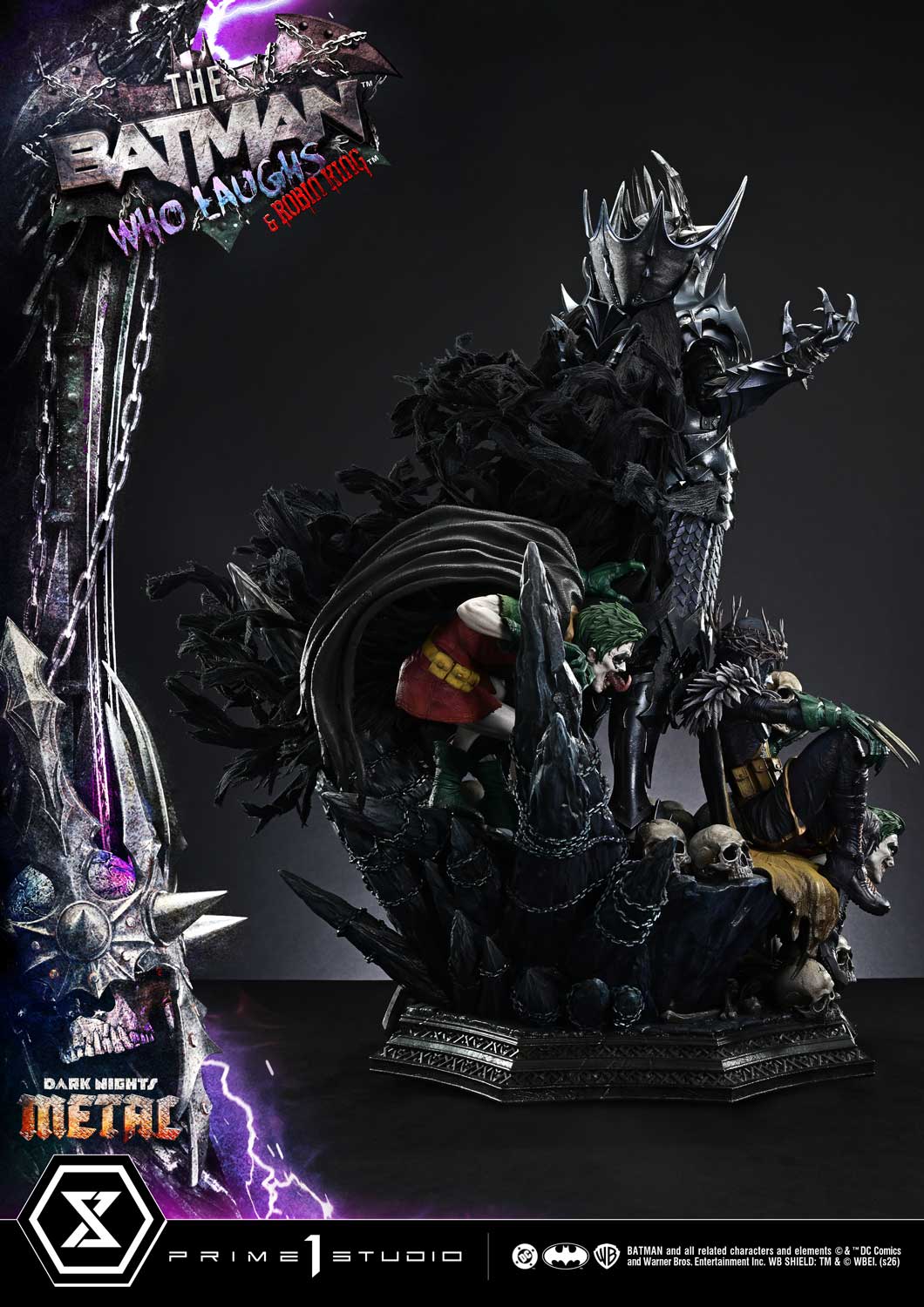 (PRE-ORDER) Museum Masterline Dark Nights: Death Metal The Batman Who Laughs & Robin King