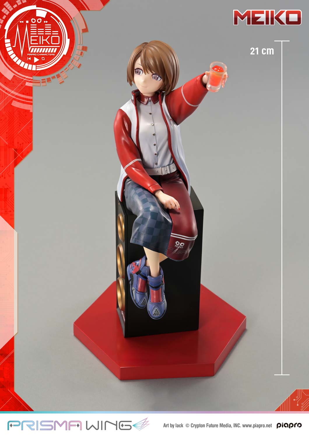 (PRE-ORDER) PRISMA WING Piapro Characters MEIKO "Art by lack" 1/7 Scale Pre-Painted Figure