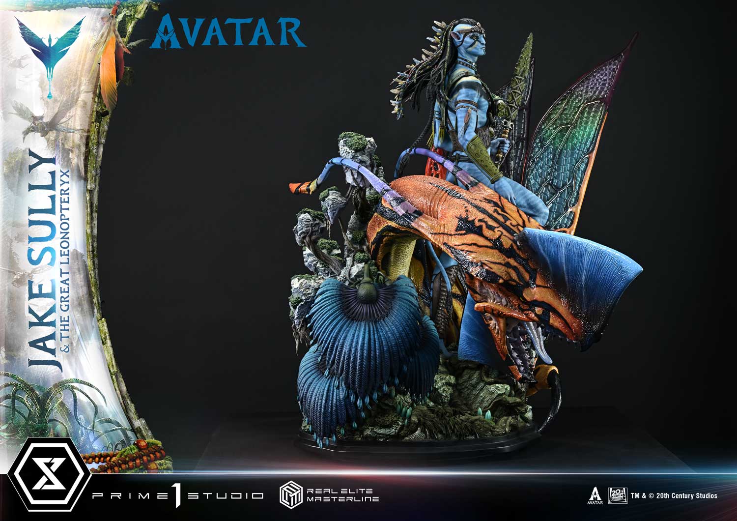 Real Elite Masterline Avatar (Film) Jake Sully & The Great Leonopteryx Avatar Legacy Collection