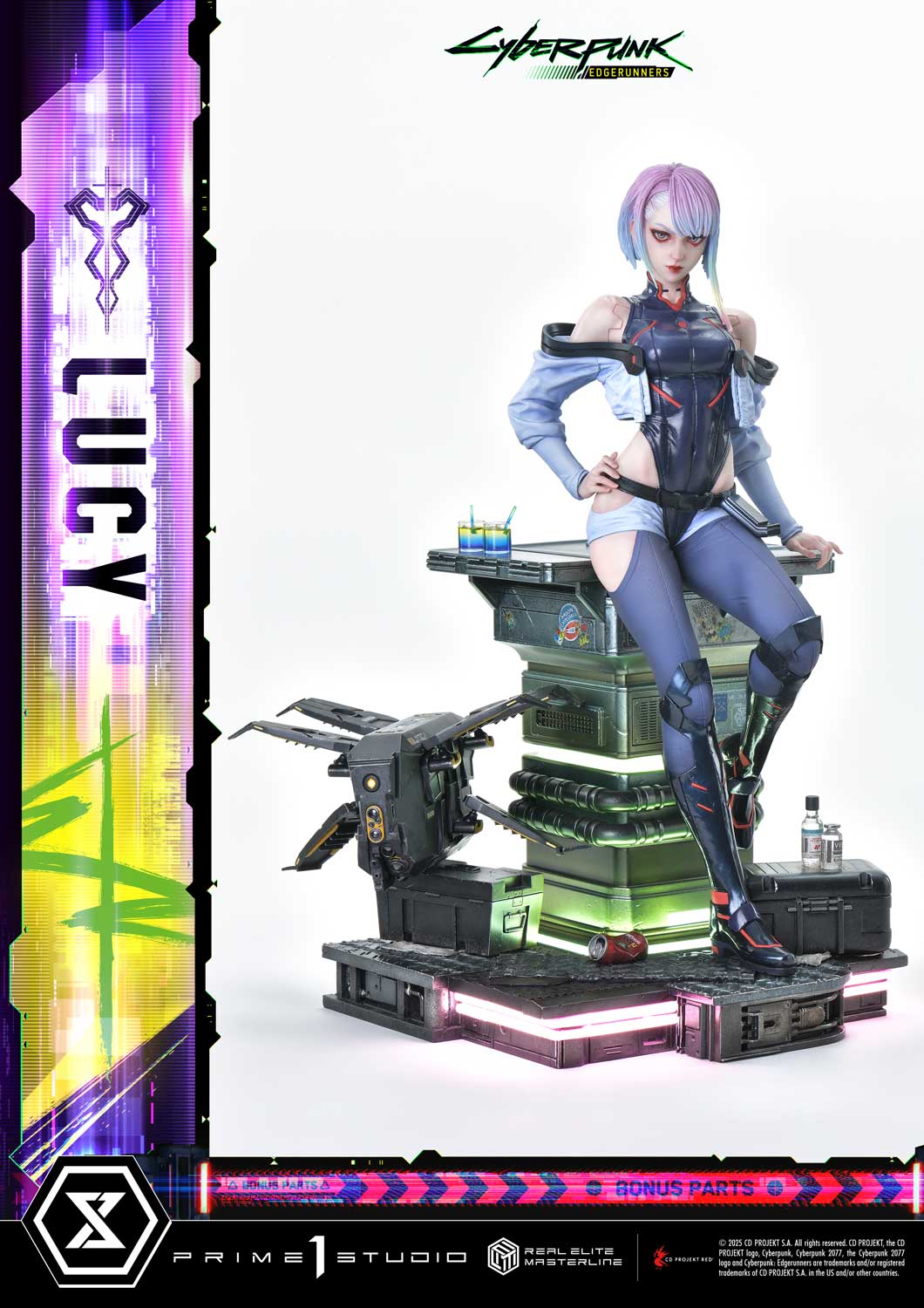 Real Elite Masterline Cyberpunk: Edgerunners Lucy Deluxe Bonus Version