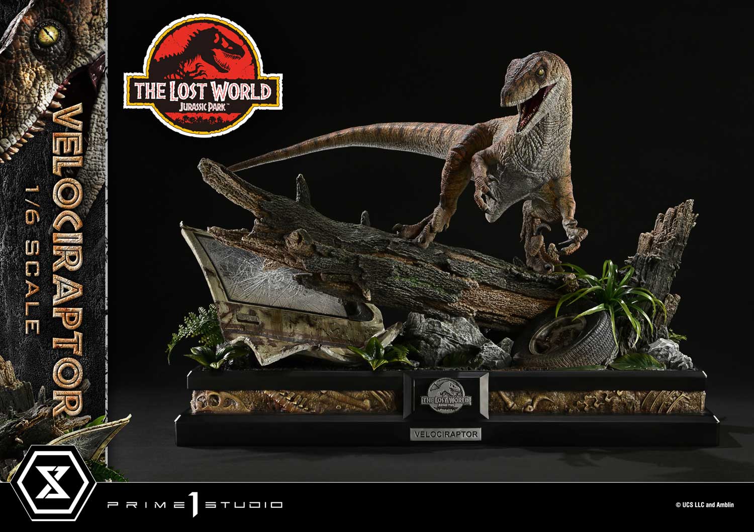 Legacy Museum Collection The Lost World: Jurassic Park (Film) Velociraptor Bonus Version 1/6 Scale