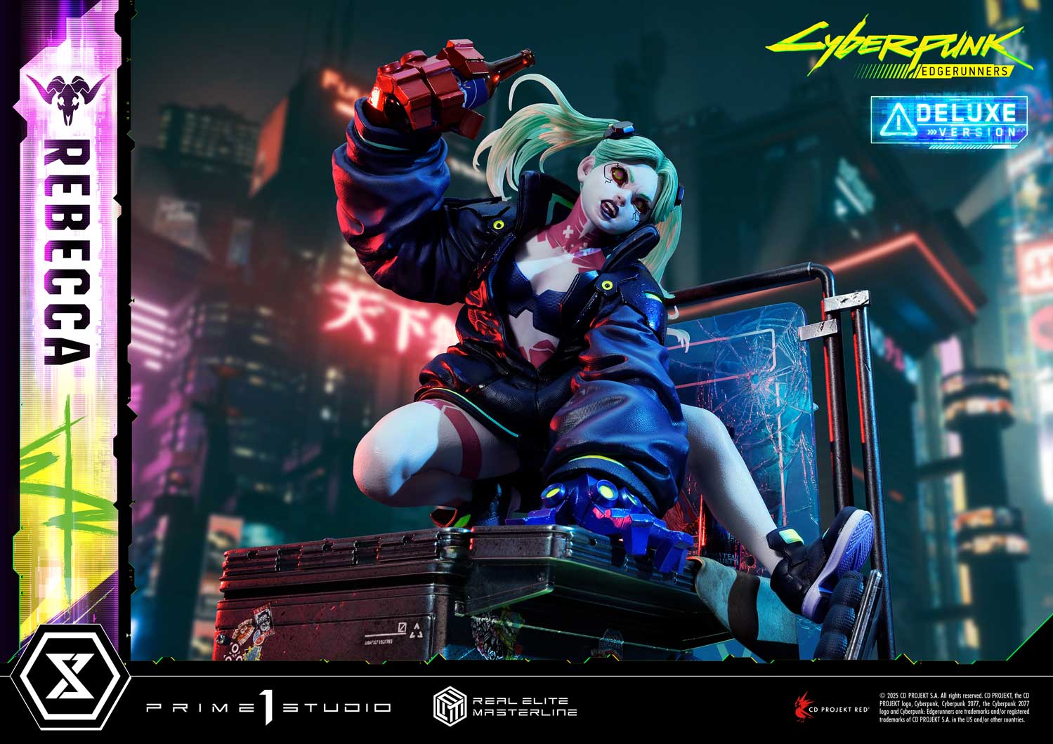 Real Elite Masterline Cyberpunk: Edgerunners Rebecca Deluxe Version
