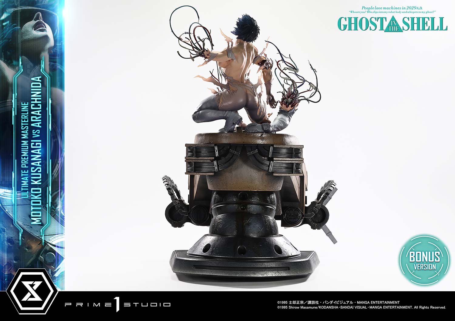 Ultimate Premium Masterline GHOST IN THE SHELL Motoko Kusanagi VS Arachnida Bonus Version