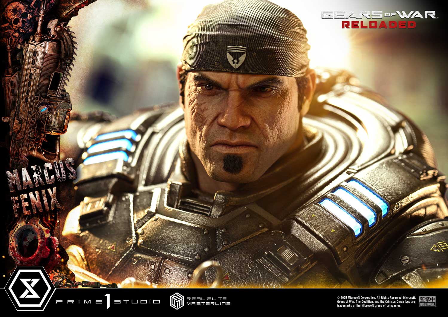 Real Elite Masterline Gears of War: Reloaded Marcus Fenix