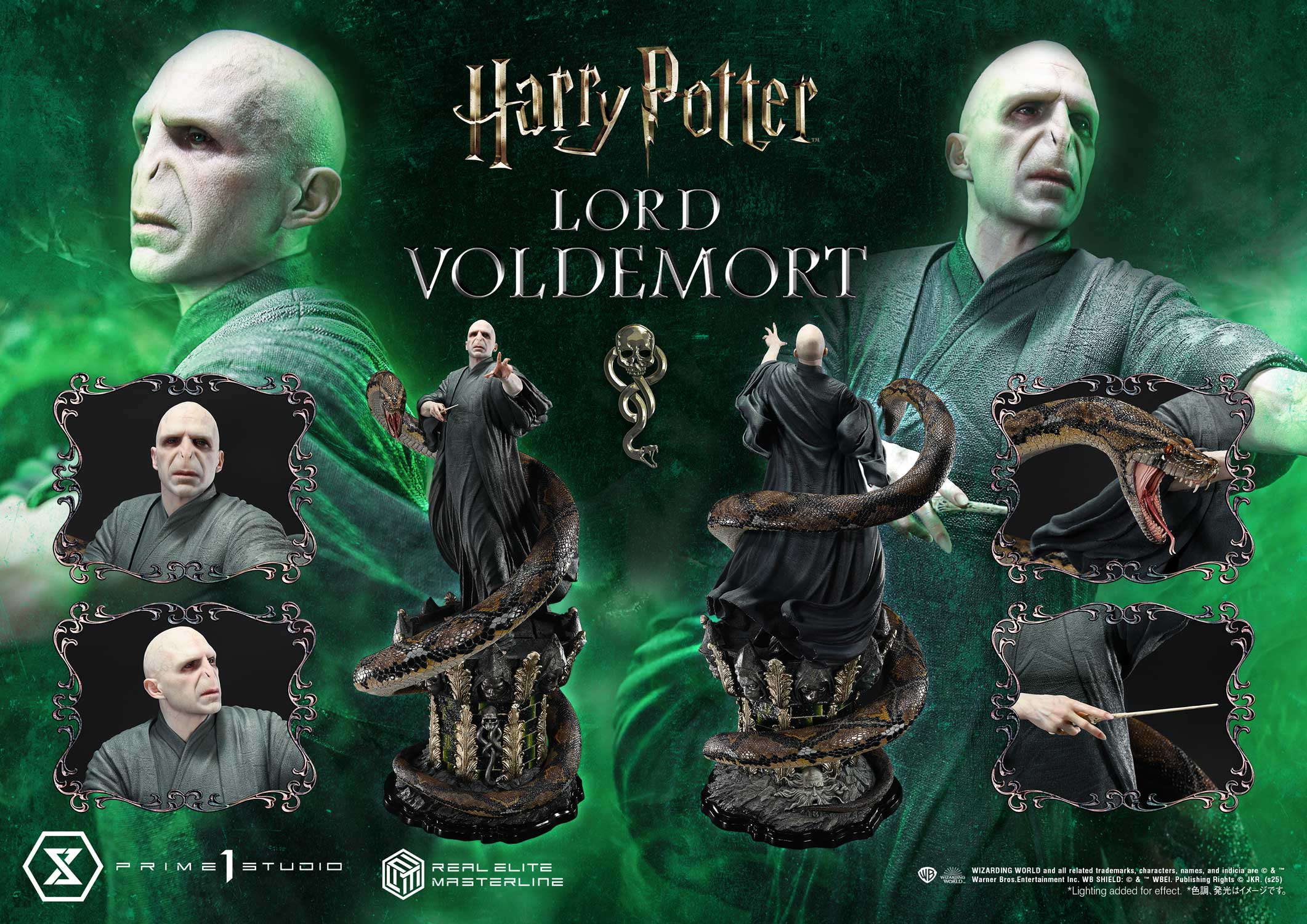 Real Elite Masterline Harry Potter (Film) Lord Voldemort Bonus Version