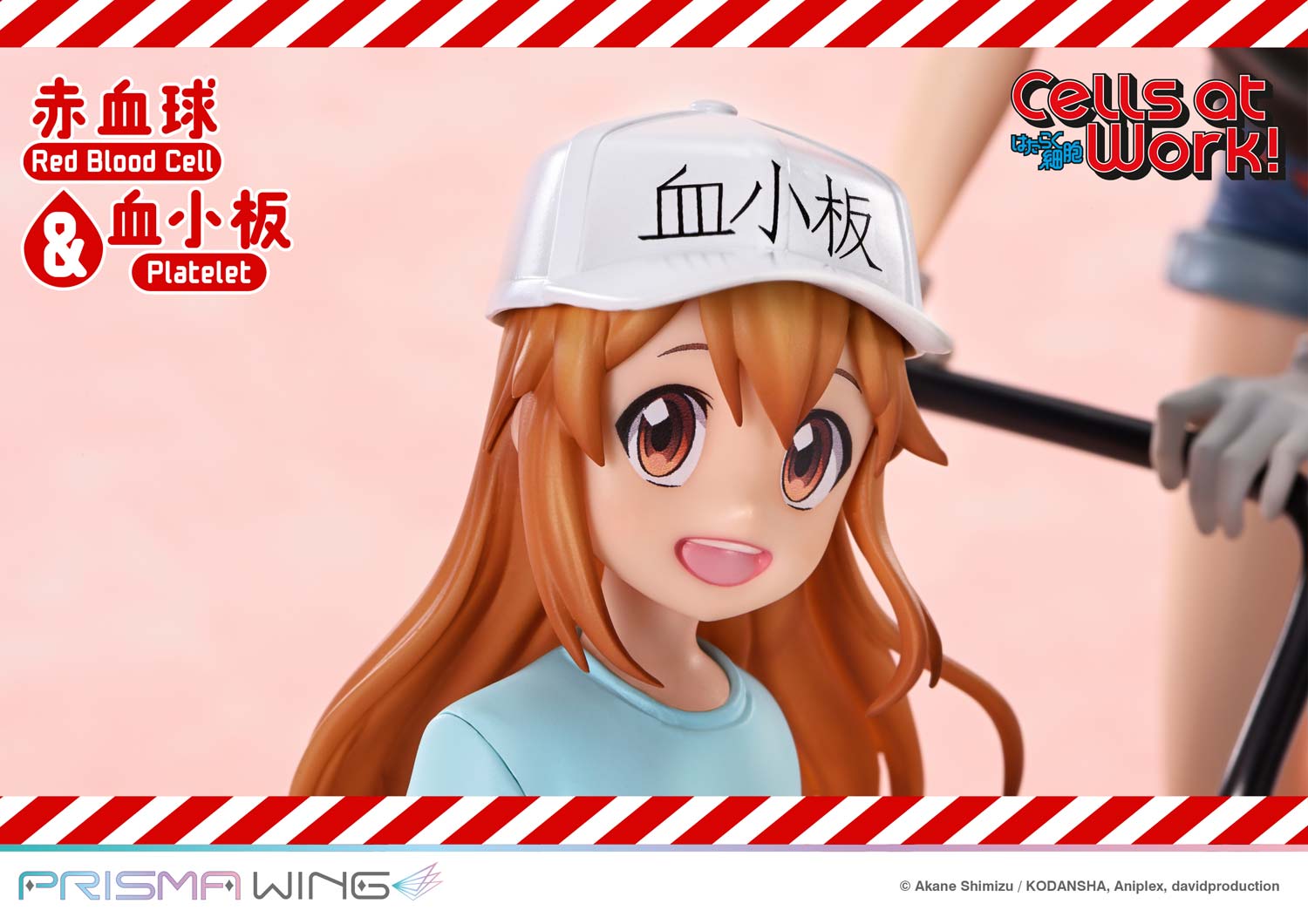 PRISMA WING Cells at Work Red Blood Cell & Platelet Non Scale Pre-Painted Figure