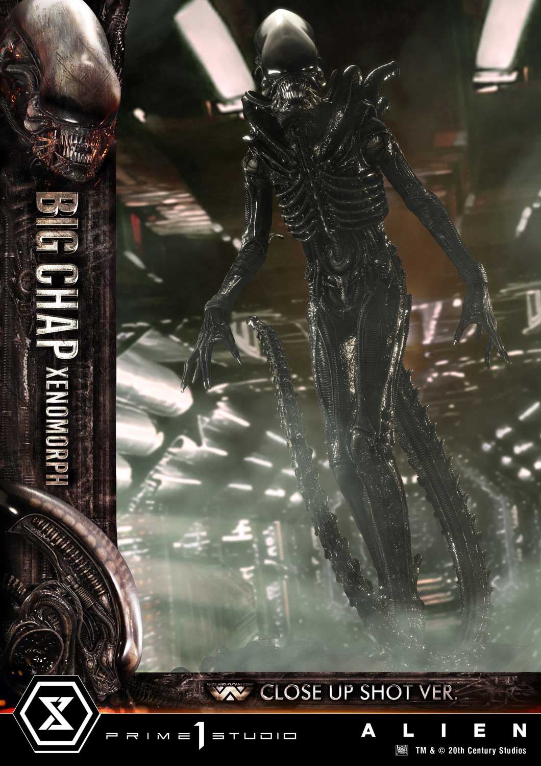 (PRE-ORDER) Museum Masterline XL Alien (Film) Big Chap Xenomorph Close Up Shot Ver.