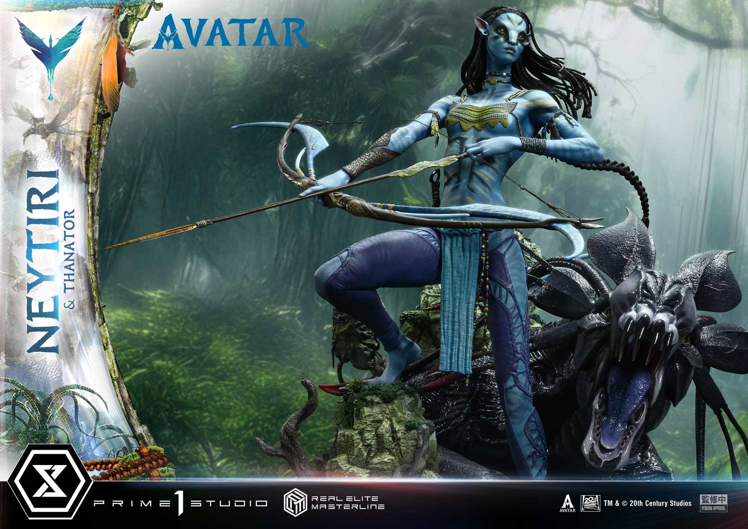 Real Elite Masterline Avatar (Film) Neytiri & Thanator Avatar Legacy Collection