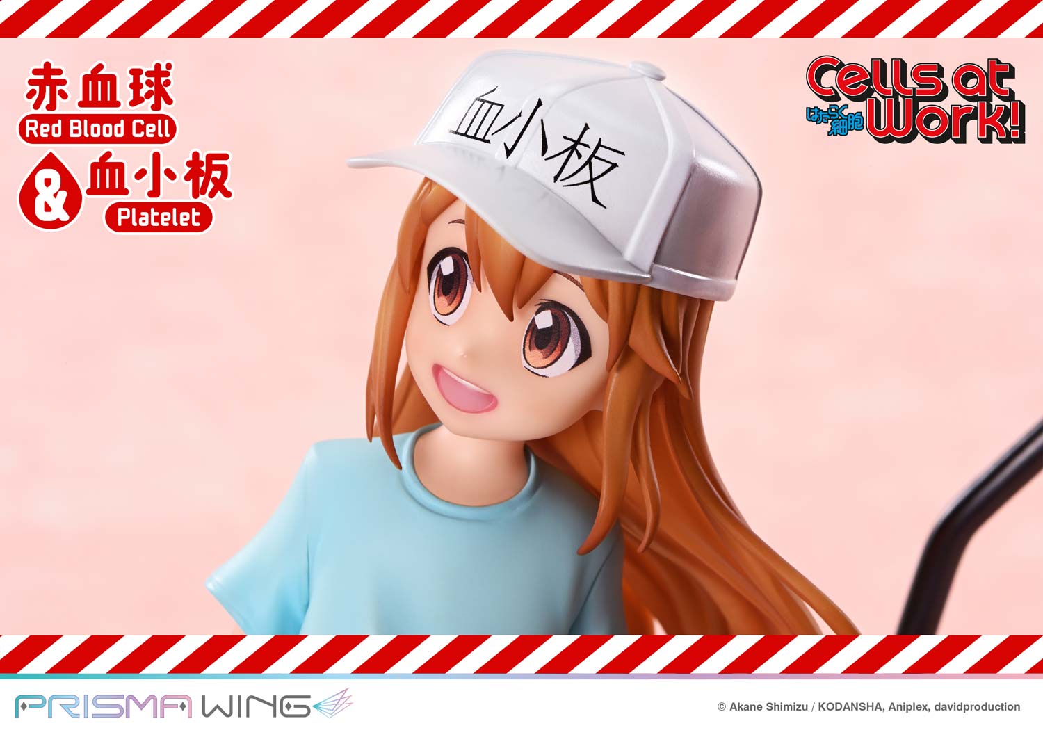 PRISMA WING Cells at Work Red Blood Cell & Platelet Non Scale Pre-Painted Figure