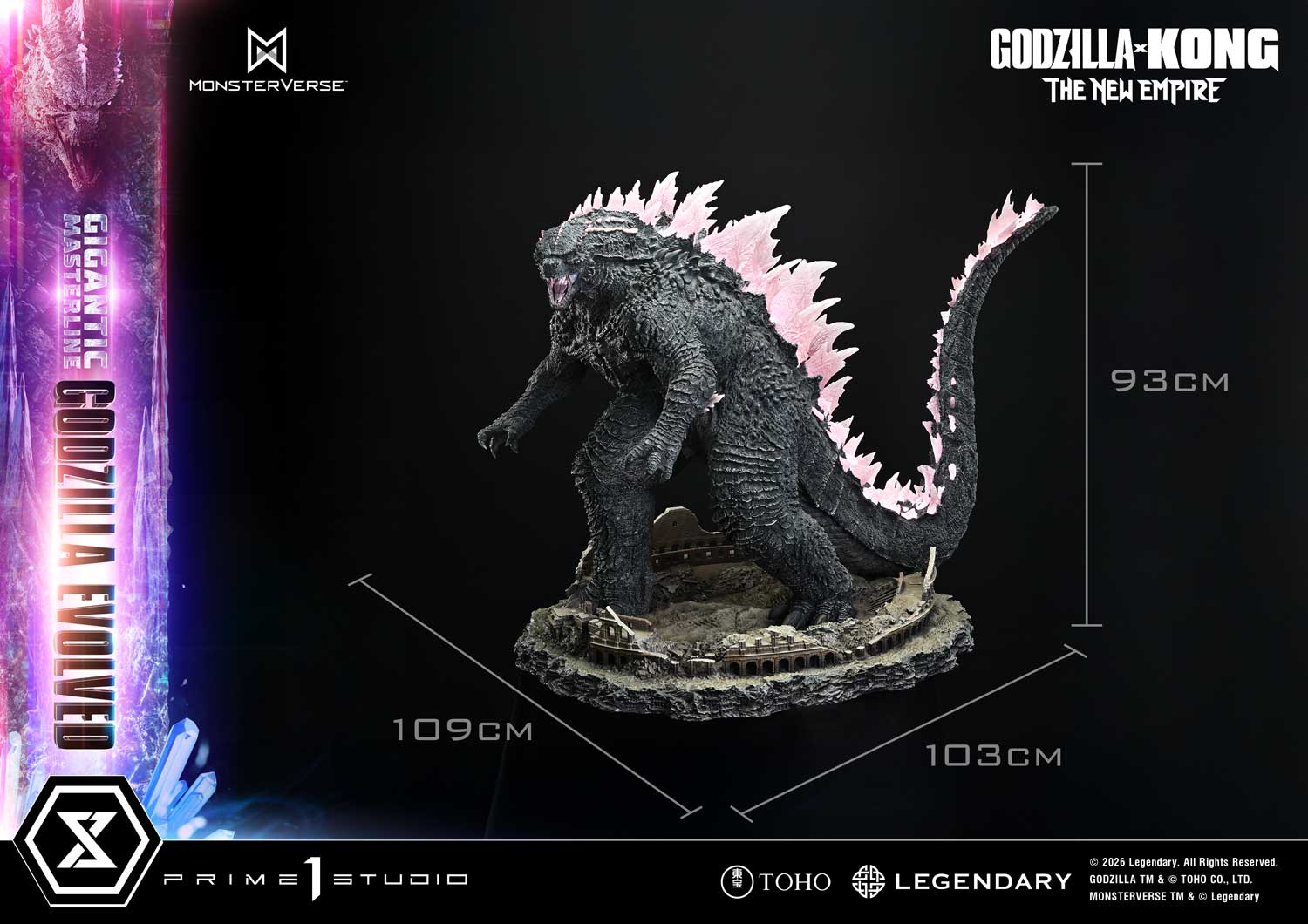 Gigantic Masterline Godzilla x Kong: The New Empire (Film) Godzilla Evolved Bonus Version