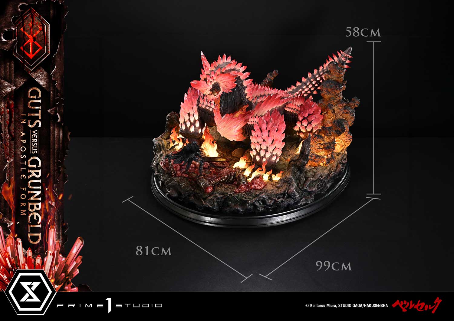 Ultimate Diorama Masterline Berserk Guts Versus Grunbeld in Apostle Form