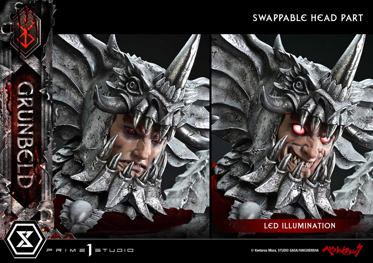 Ultimate Premium Masterline Berserk Grunbeld Grunbeld VS Guts Bonus Version