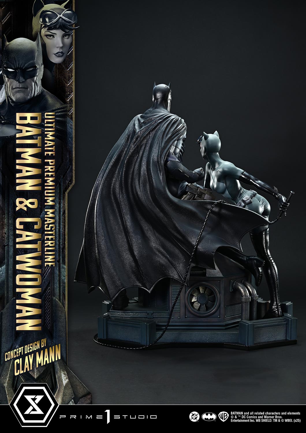 Ultimate Premium Masterline Batman (Comics) Batman & Catwoman (Concept Design by CLAY MANN)