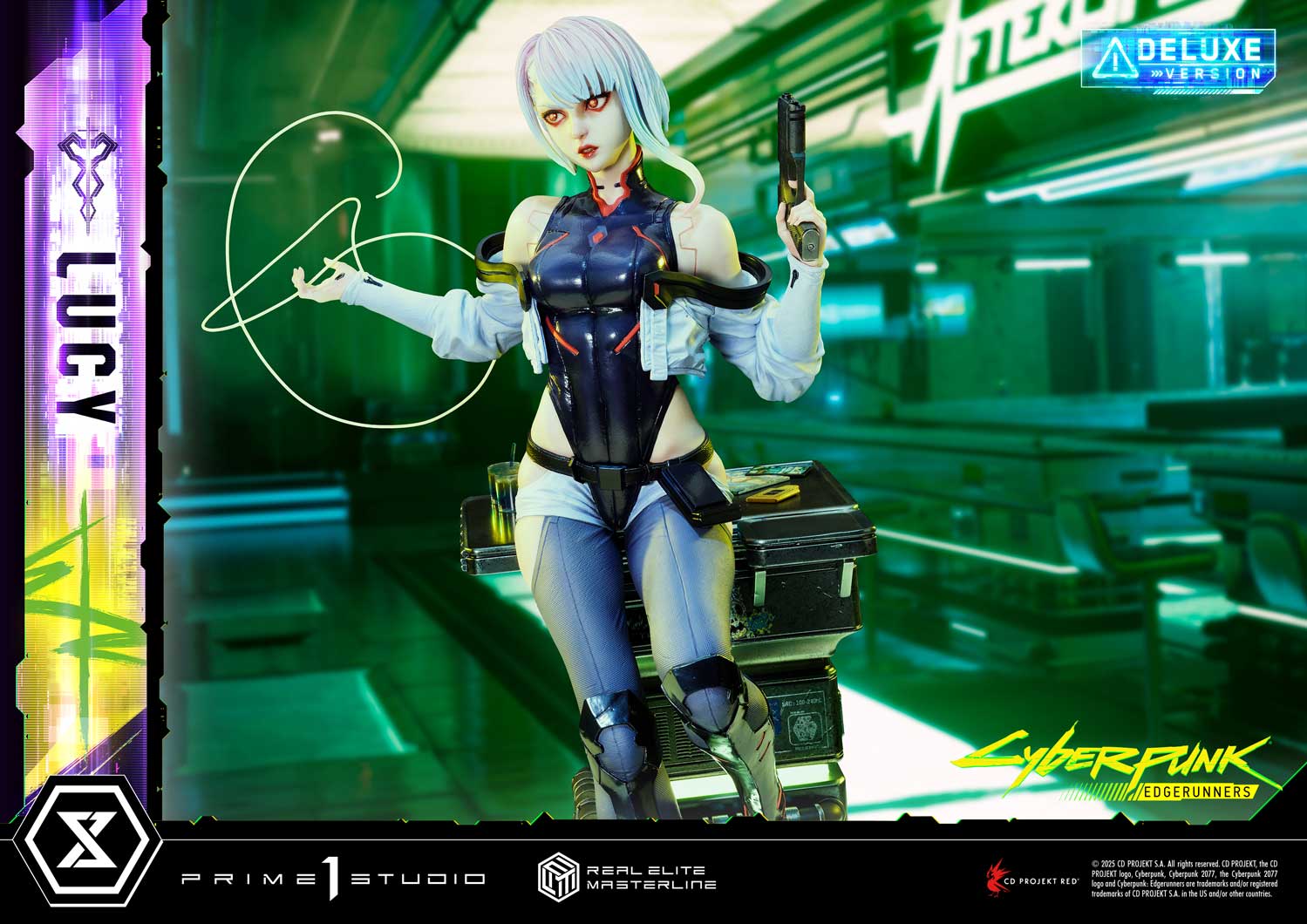 Real Elite Masterline Cyberpunk: Edgerunners Lucy Deluxe Bonus Version