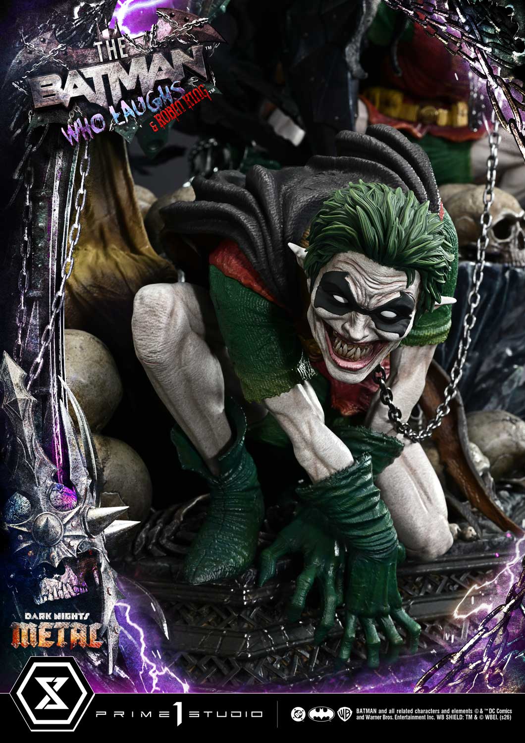 (PRE-ORDER) Museum Masterline Dark Nights: Death Metal The Batman Who Laughs & Robin King