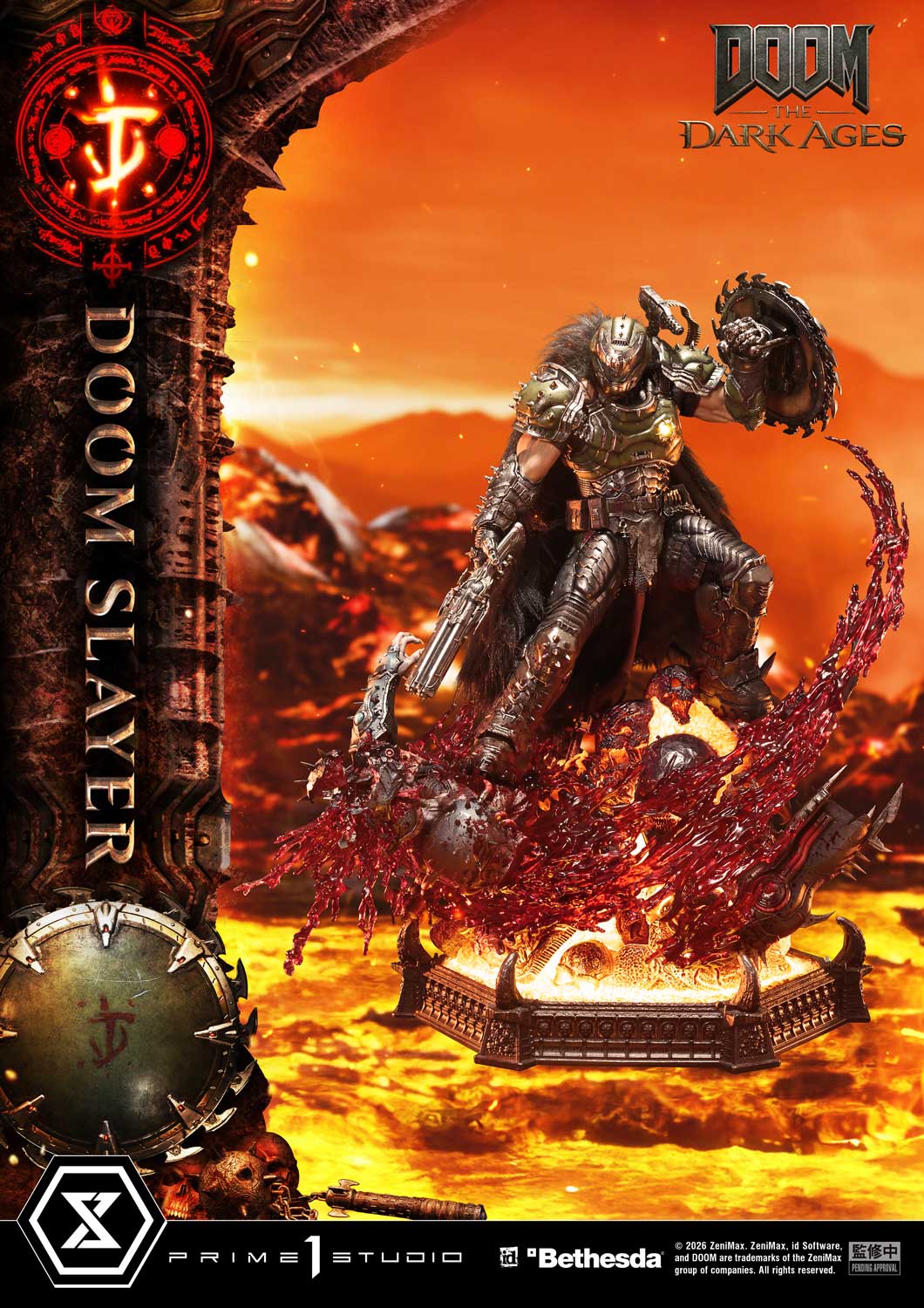 Ultimate Premium Masterline DOOM: The Dark Ages DOOM Slayer DX Bonus Version