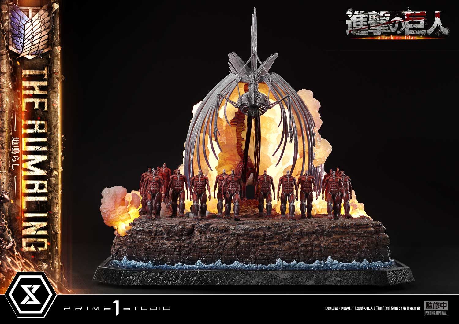 Ultimate Diorama Masterline TV animation Attack on Titan The Rumbling