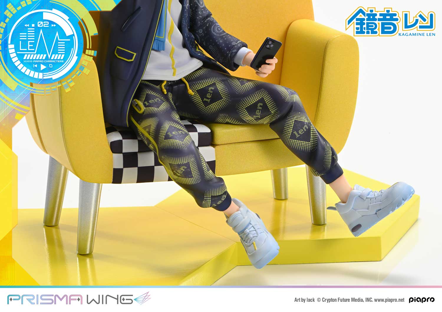 PRISMA WING Piapro Characters Kagamine Len 1/7 Scale Pre-Painted Figure