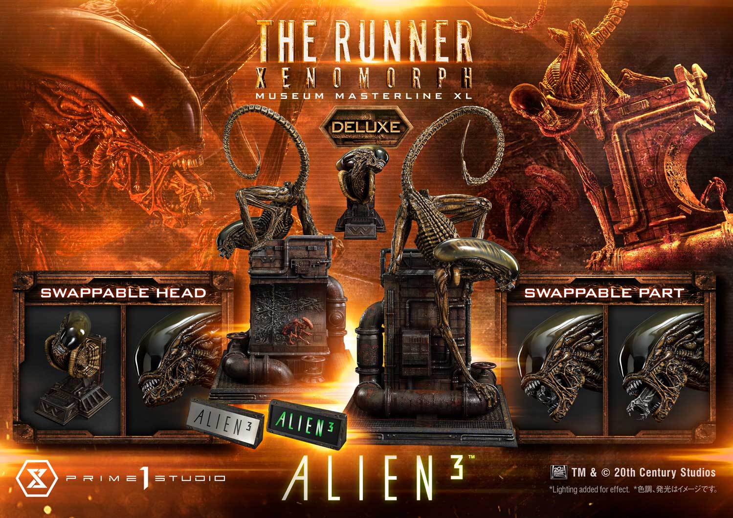 Museum Masterline XL Alien 3 (Film) Dog Alien Deluxe Version
