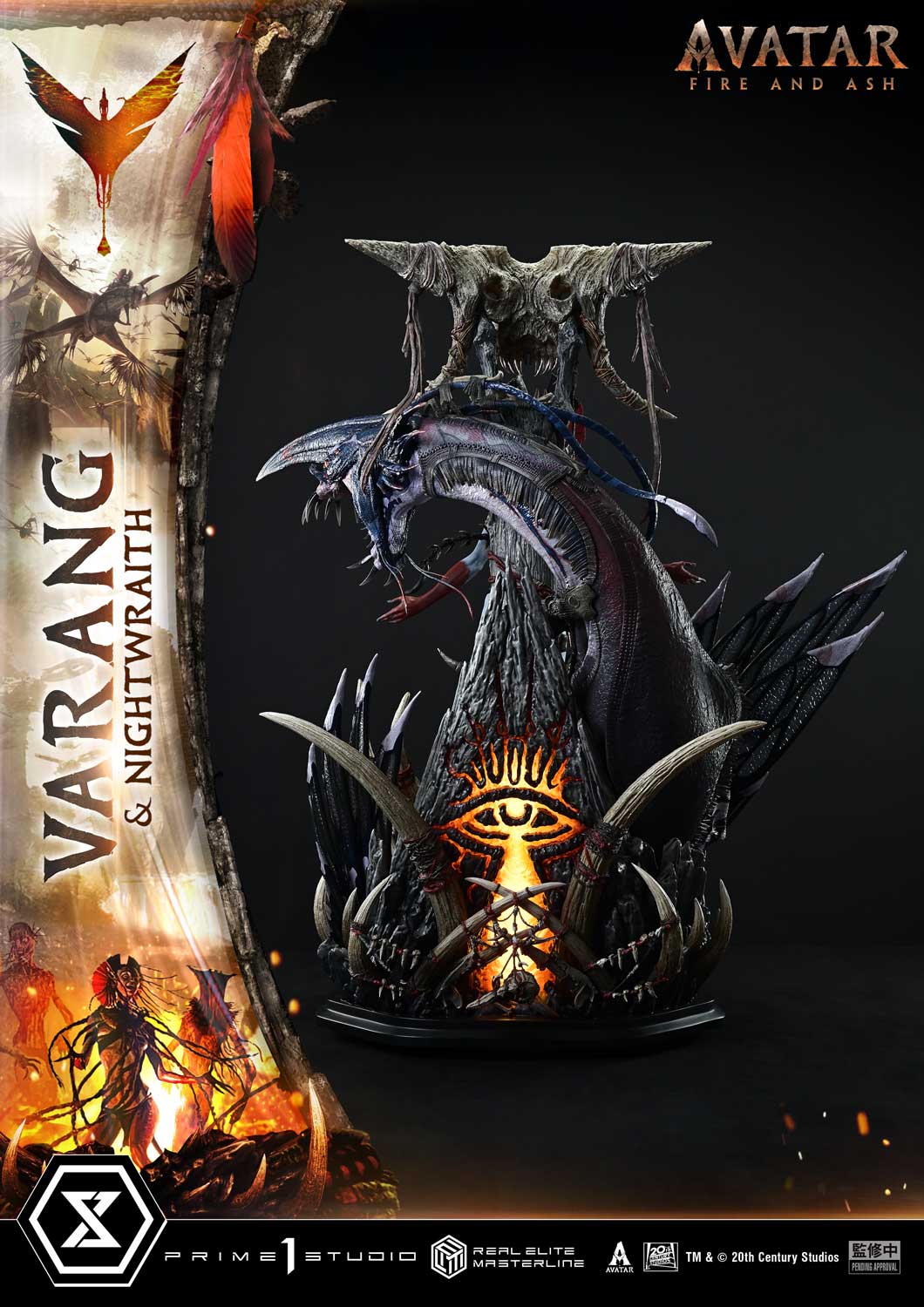 Real Elite Masterline Avatar: Fire and Ash (Film) Varang & Nightwraith Avatar Legacy Collection Bonus Version