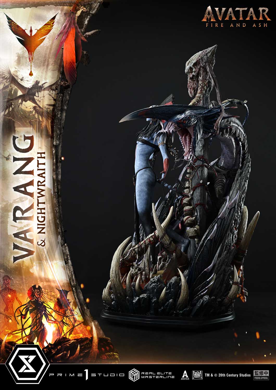 Real Elite Masterline Avatar: Fire and Ash (Film) Varang & Nightwraith Avatar Legacy Collection Bonus Version