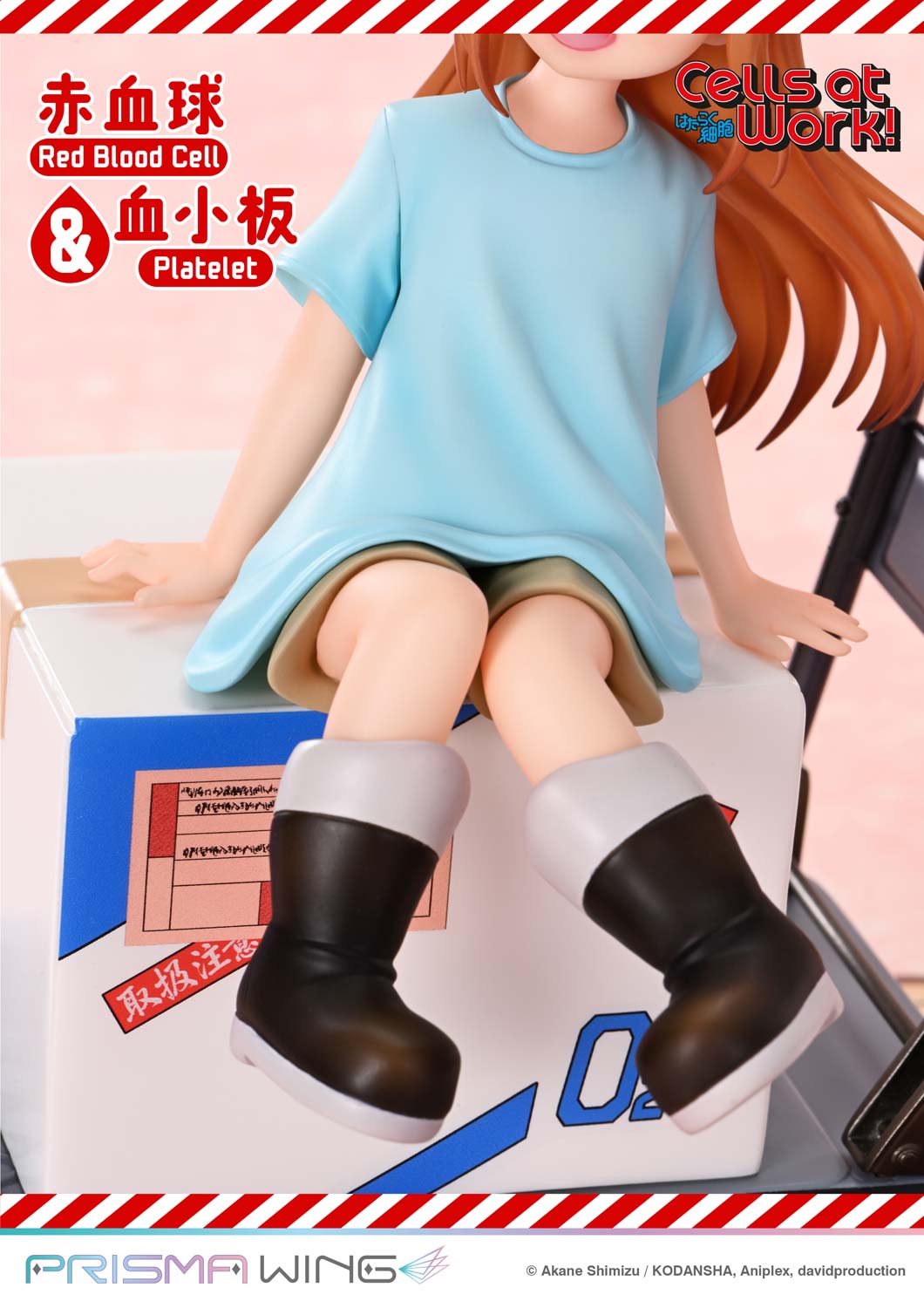 PRISMA WING Cells at Work Red Blood Cell & Platelet Non Scale Pre-Painted Figure