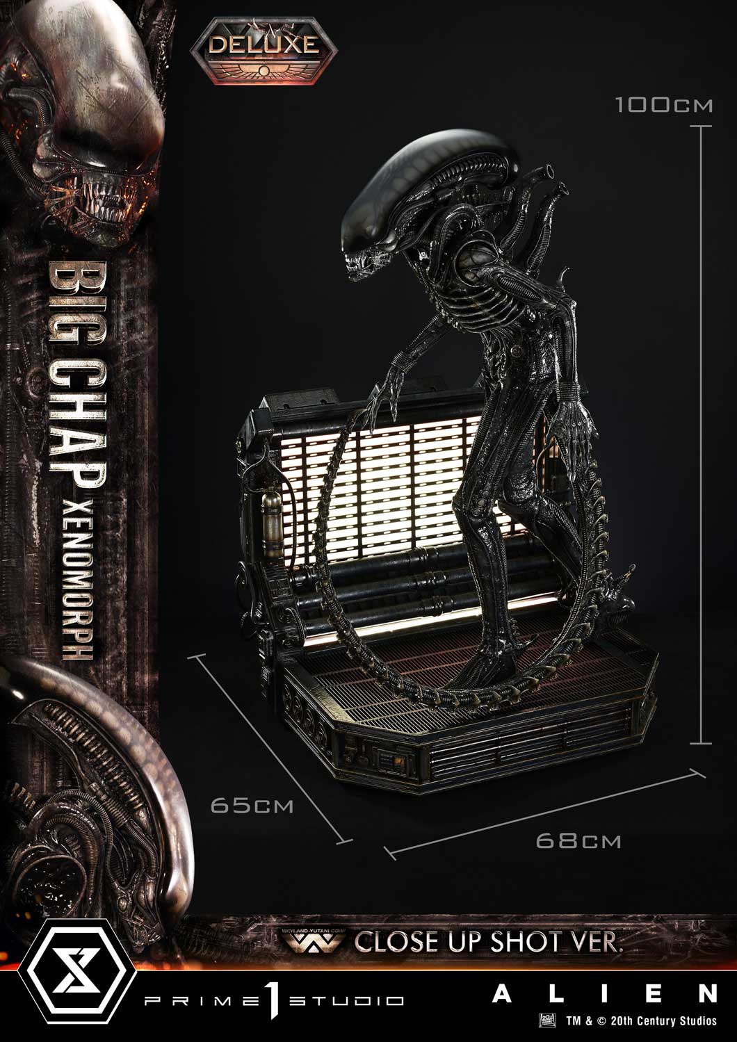 (PRE-ORDER) Museum Masterline XL Alien (Film) Big Chap Xenomorph Close Up Shot Ver. DX Bonus Version