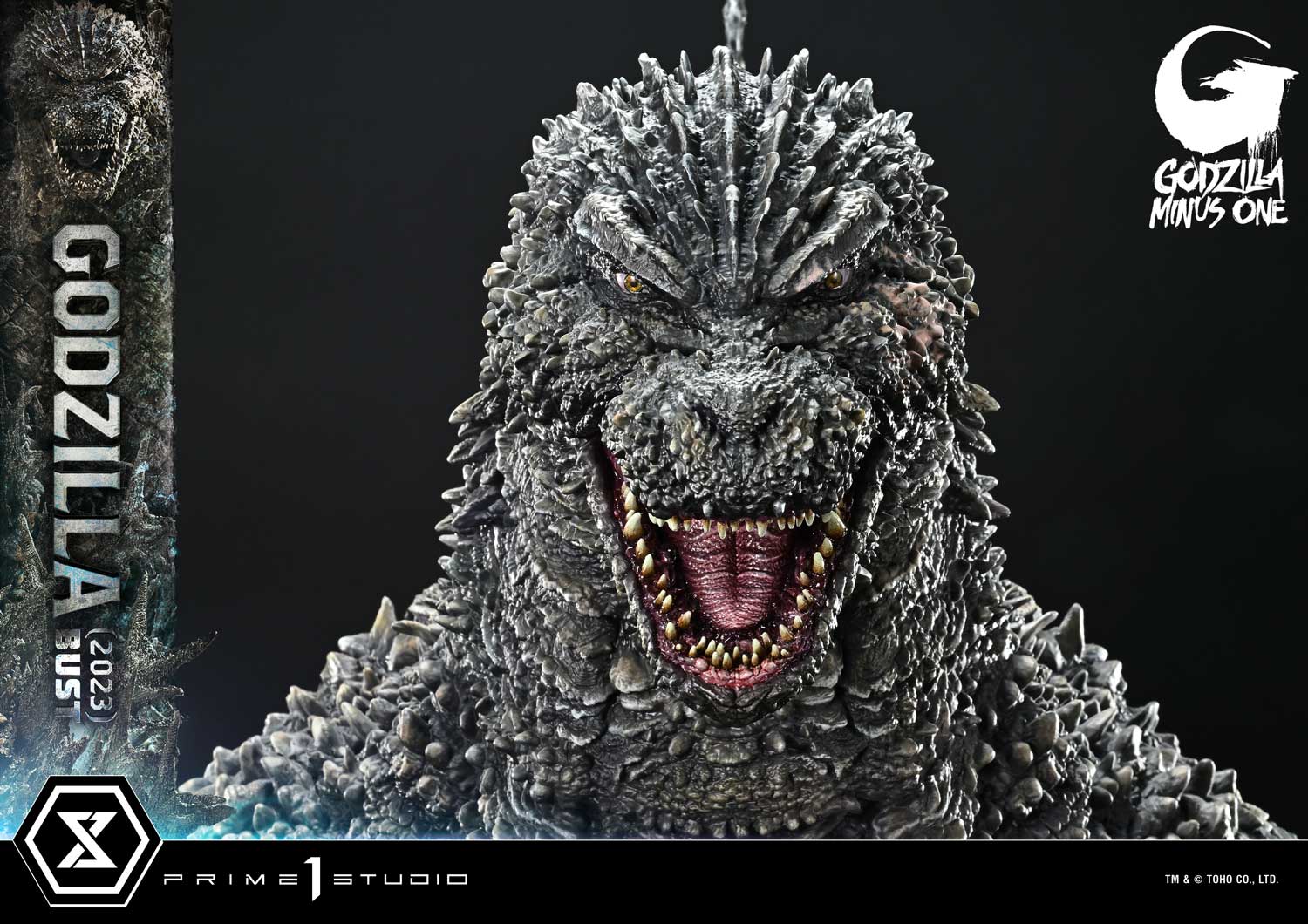 Life Size Bust GODZILLA MINUS ONE (Film) Godzilla (2023) Bonus Version