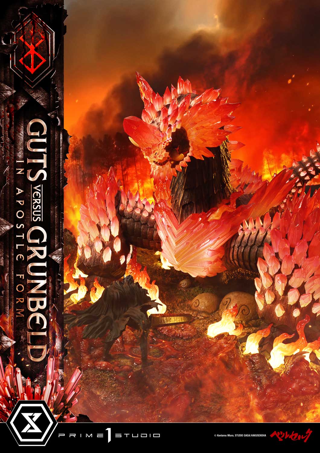 Ultimate Diorama Masterline Berserk Guts Versus Grunbeld in Apostle Form