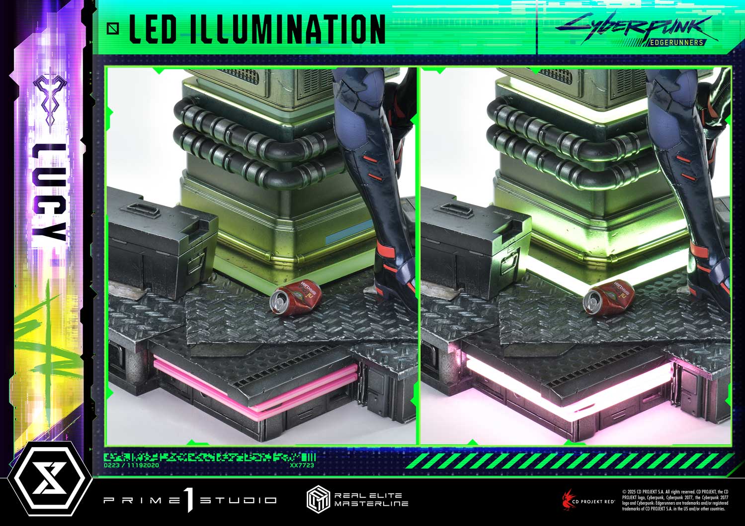 Real Elite Masterline Cyberpunk: Edgerunners Lucy Deluxe Bonus Version