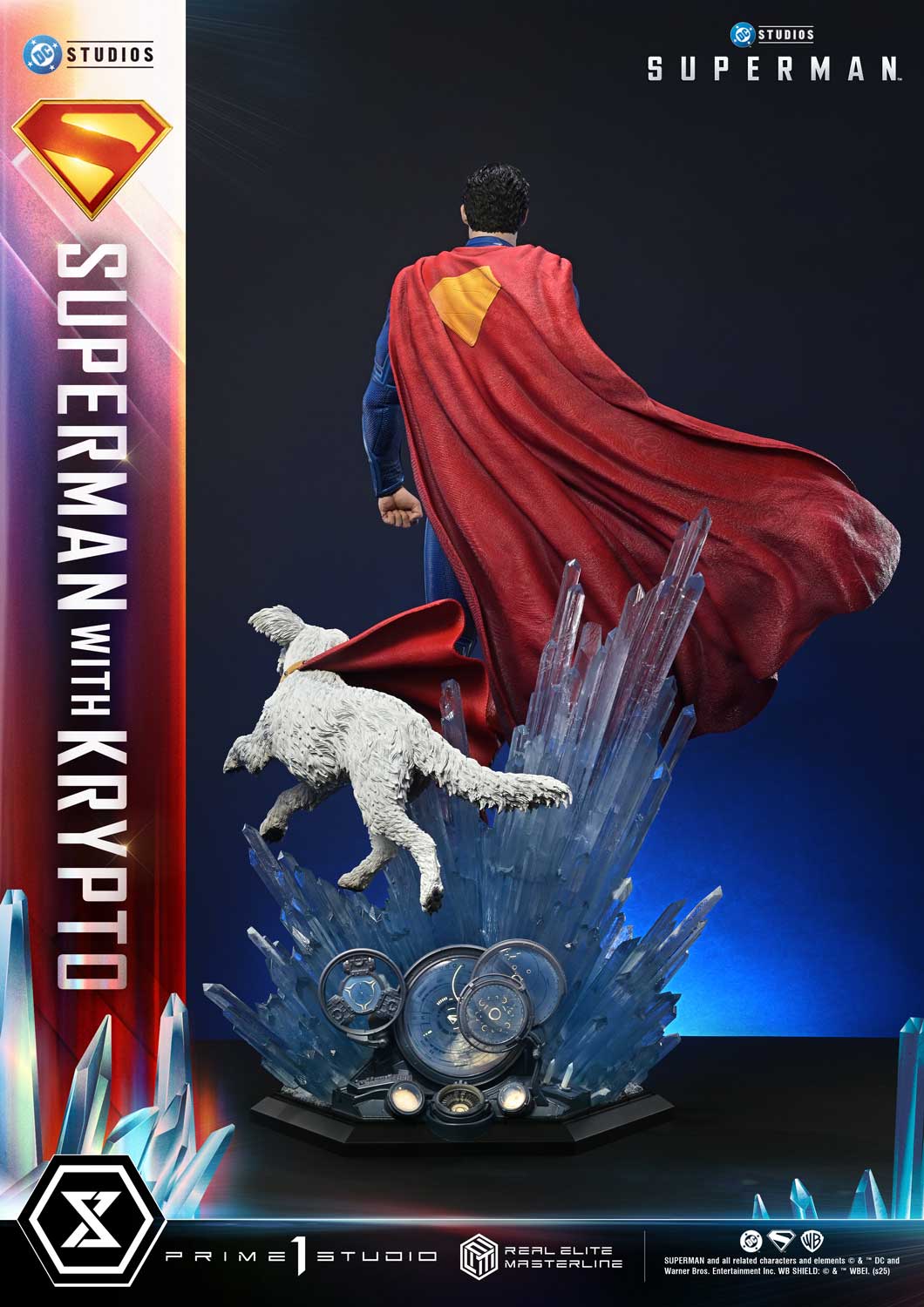 Real Elite Masterline Superman (2025 Film) Superman with Krypto Bonus Version
