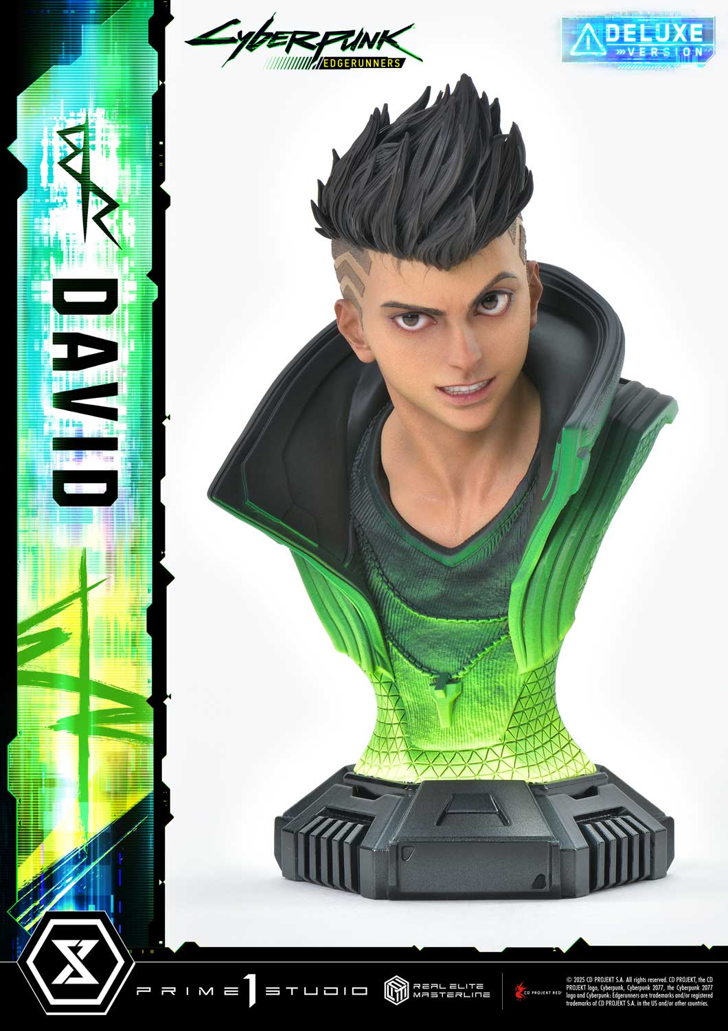 Real Elite Masterline Cyberpunk: Edgerunners David Deluxe Bonus Version