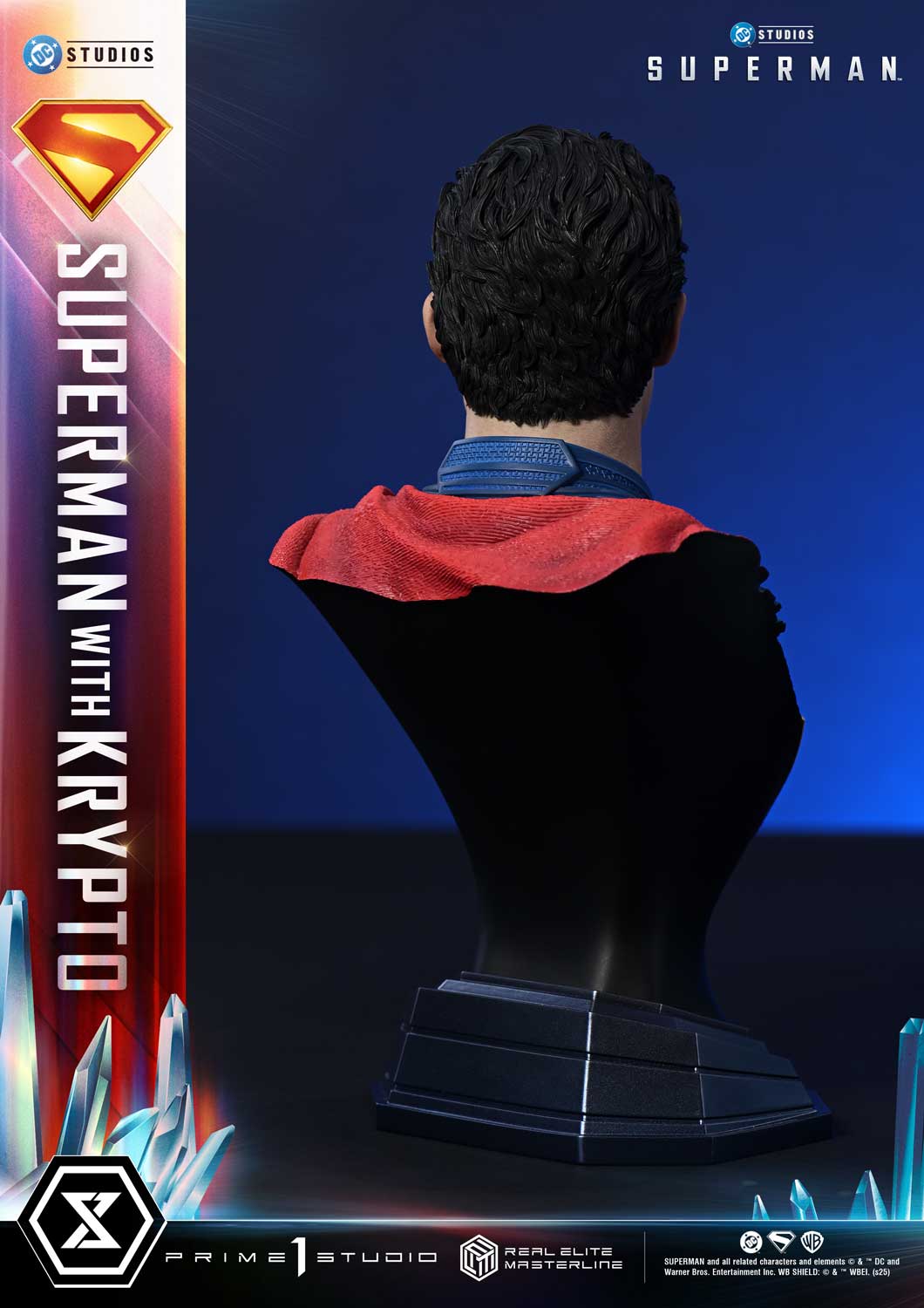 Real Elite Masterline Superman (2025 Film) Superman with Krypto